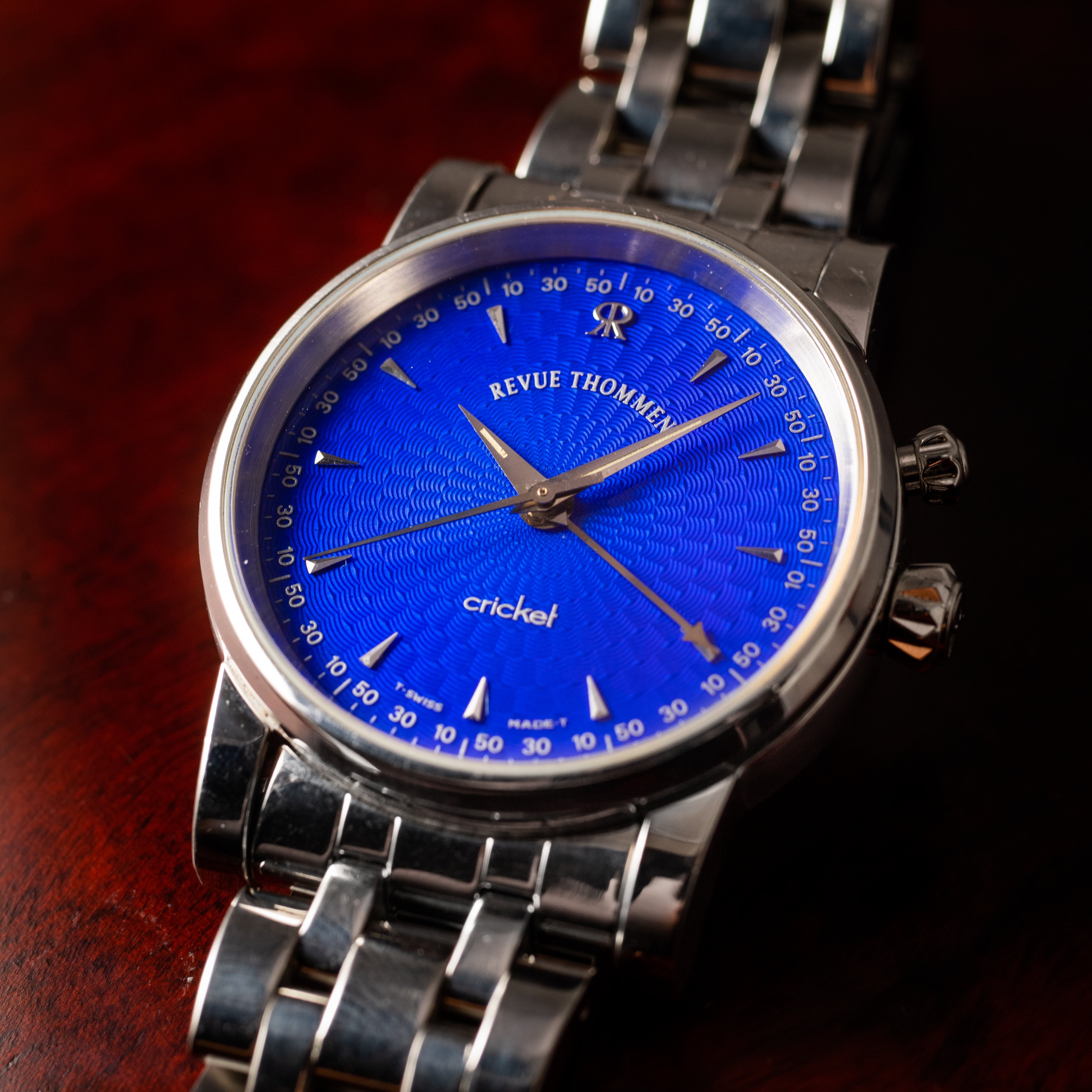 【オークネット行】レビュートーメン クリケット 1997年製 ブルーエナメル