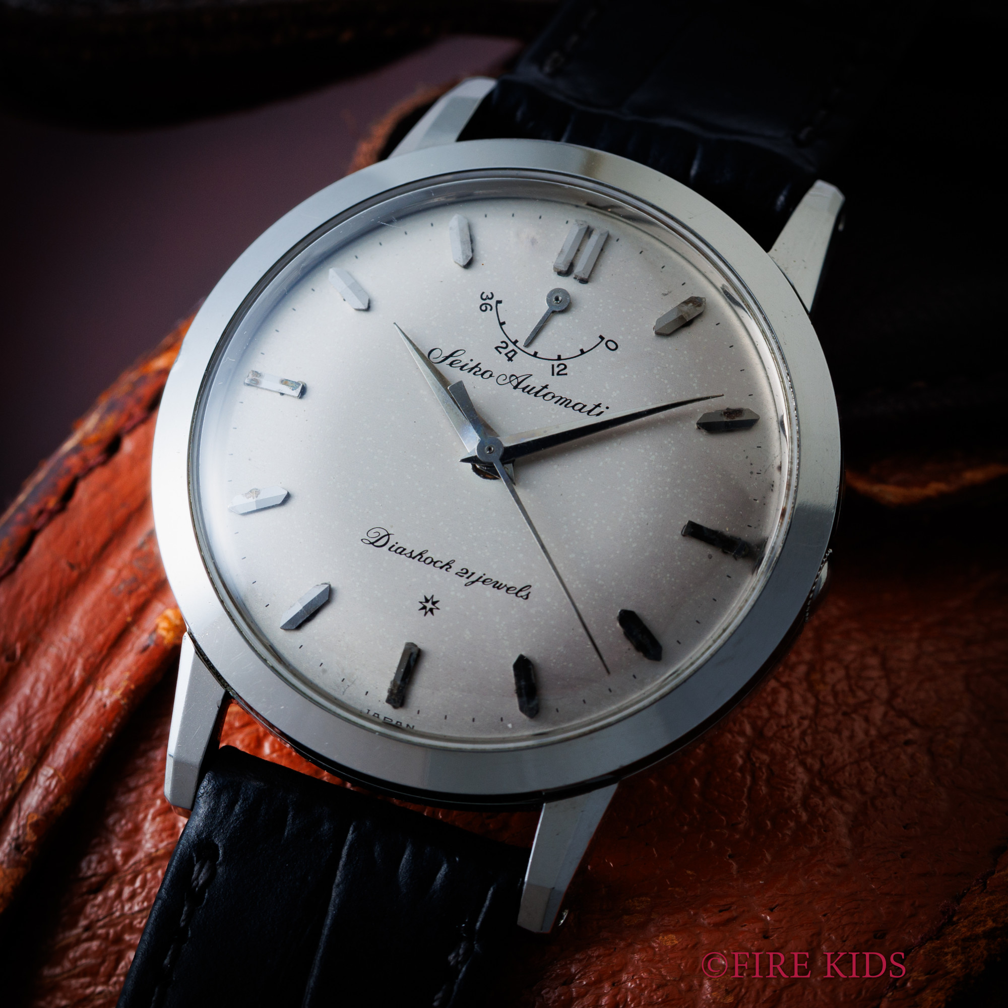 セイコー インジケーター 1959年製 Ref.14060N Cal.11A 自動巻き SDダイヤル