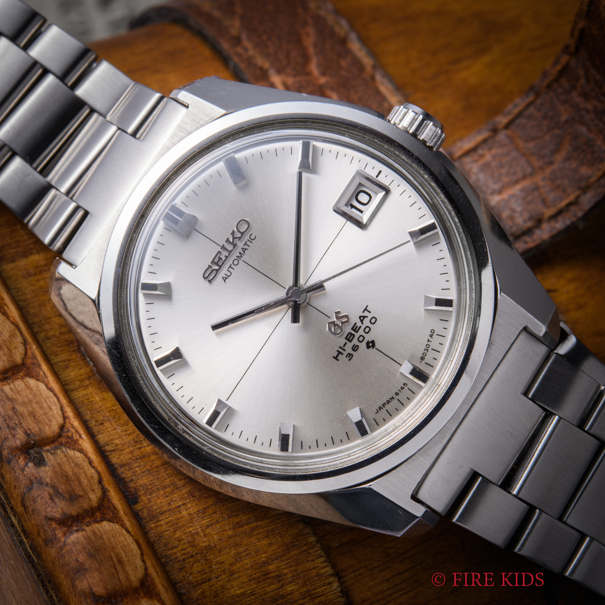 昭和レトロ　セイコー　記念品 FIREKIDS｜ファイアーキッズ / セイコー SEIKO 1969年製 61グランド