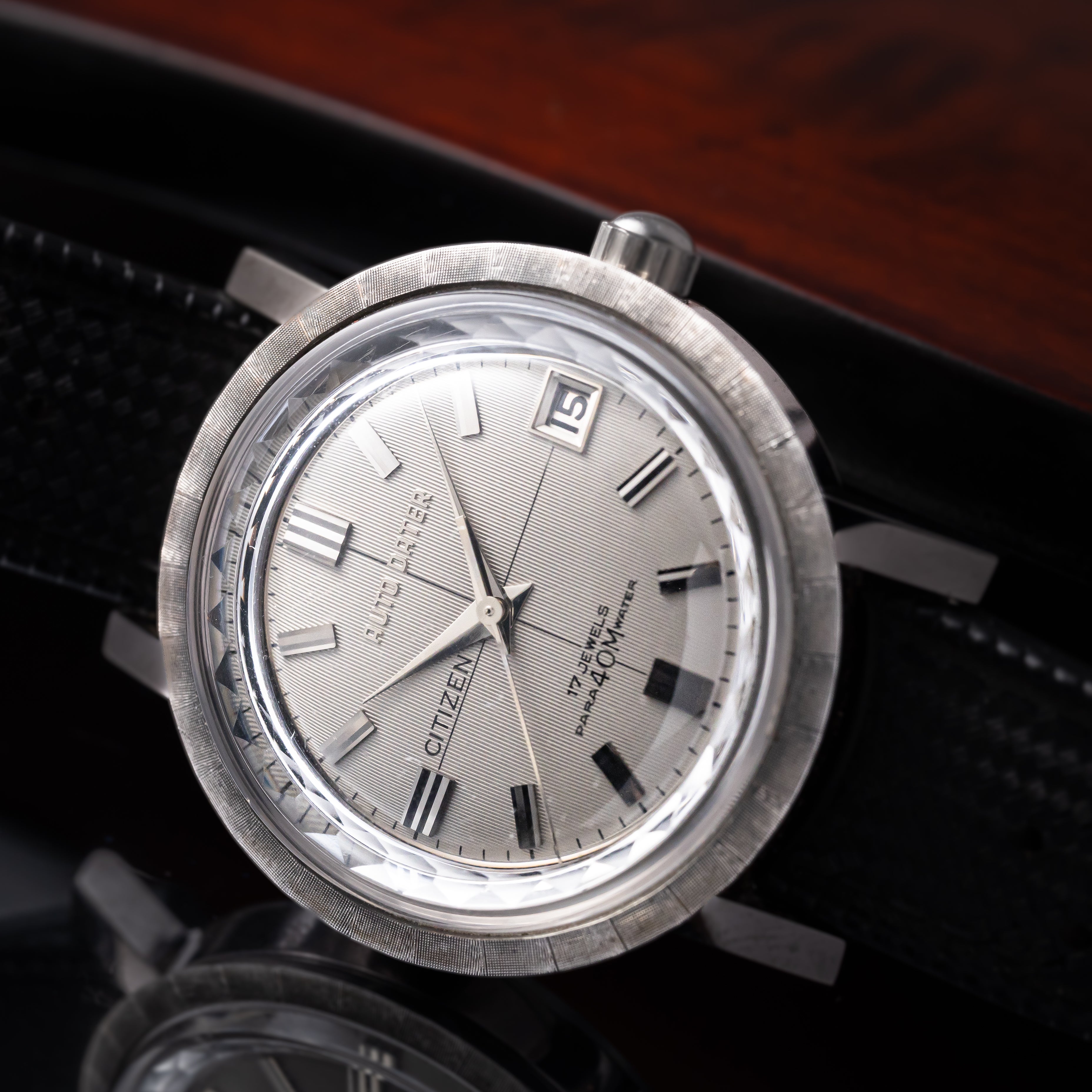 シチズン オートデーター 1965年製 デッドストック 箱付き