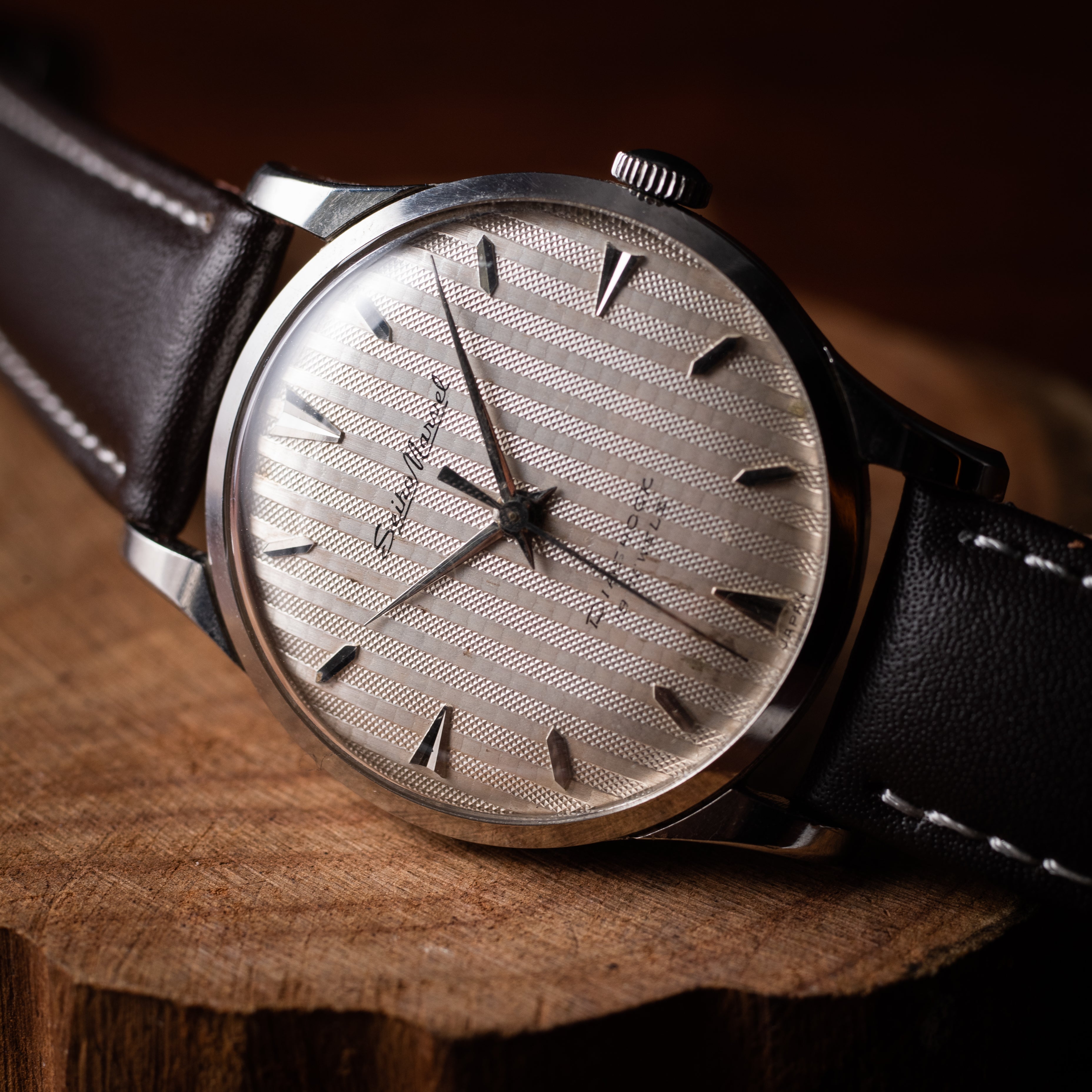 セイコー マーベル 1958年製 タペストリーダイヤル 手巻き