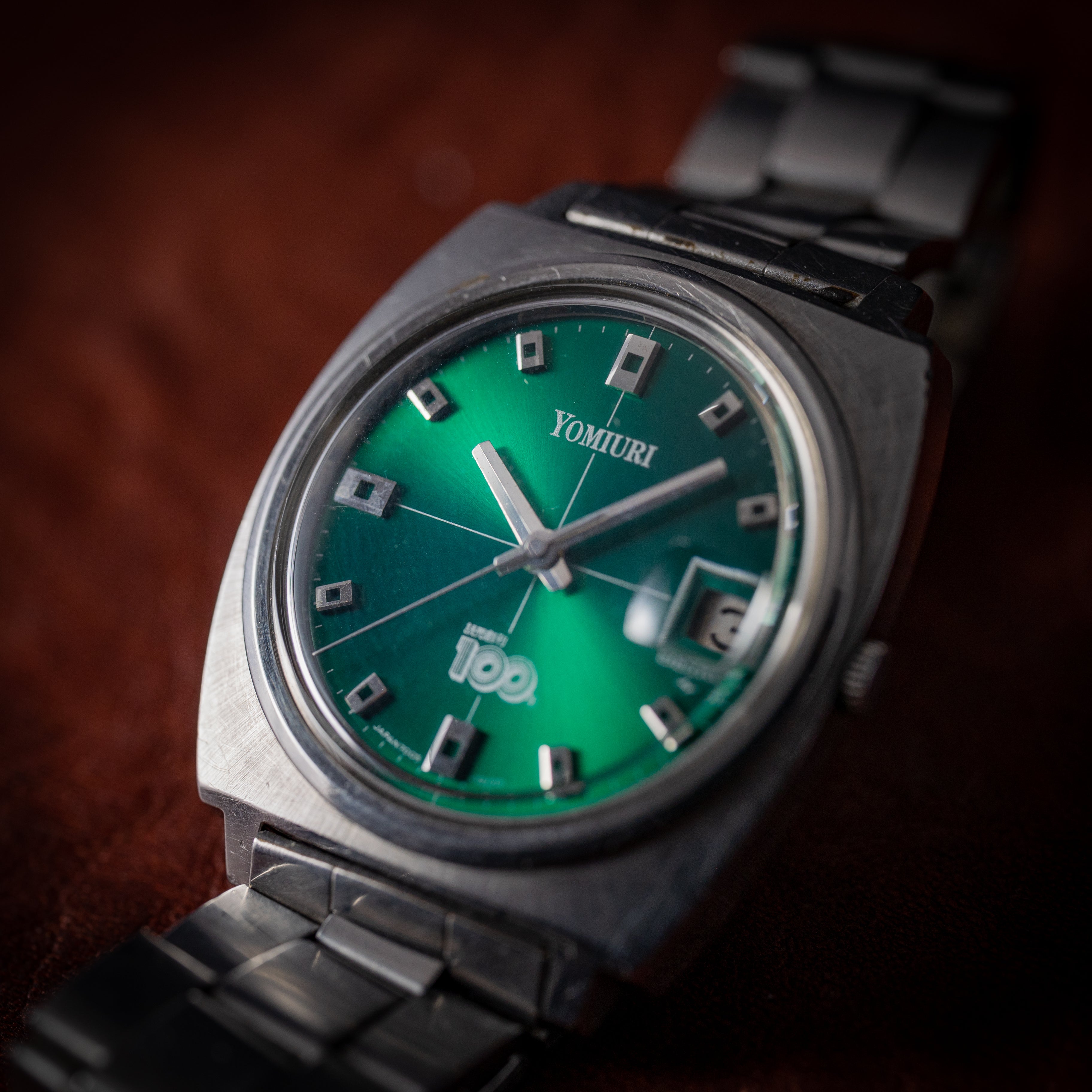 セイコー 読売新聞100周年記念 1974年製 Ref.7005-7210R グリーンダイヤル