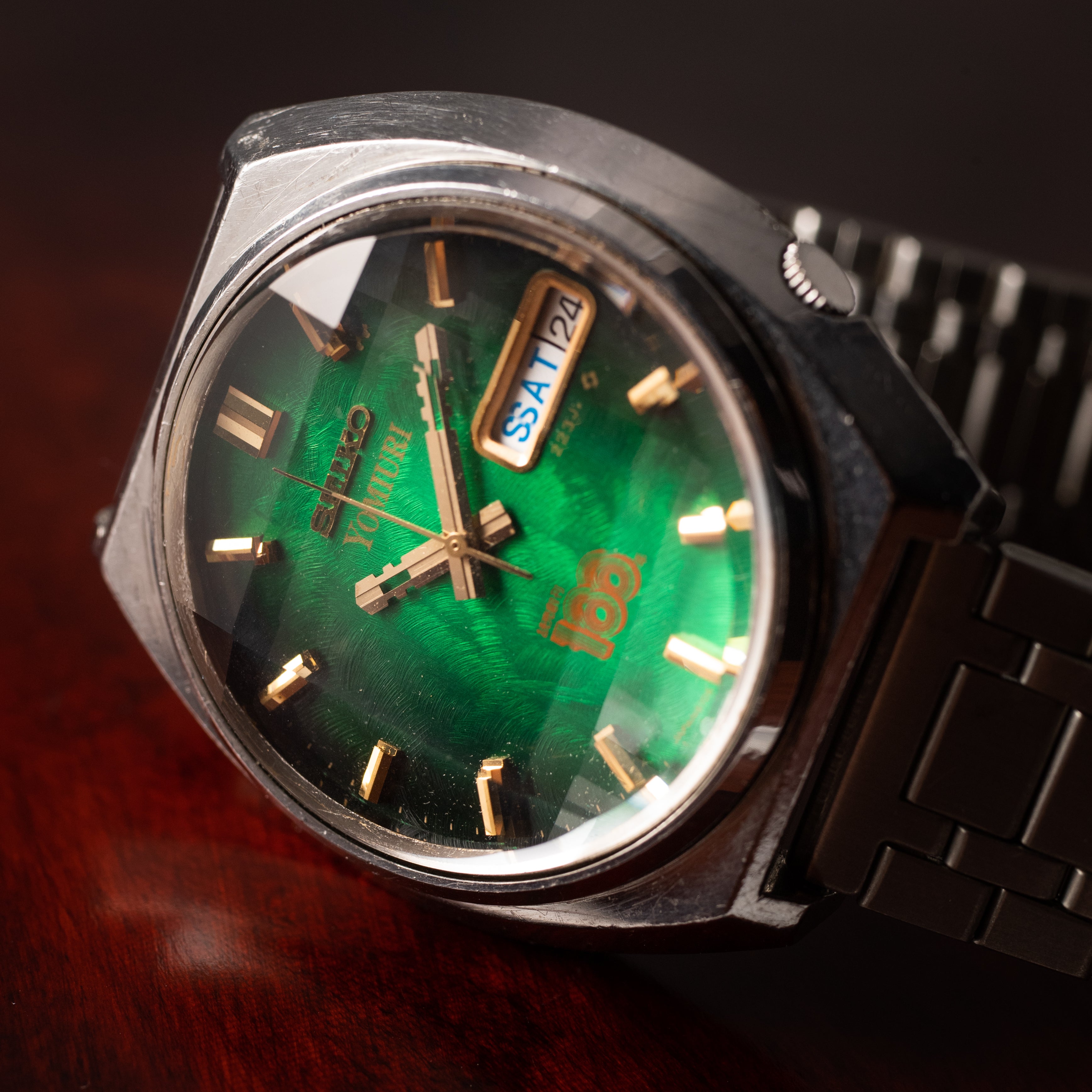 セイコー 読売100周年 1974年製 Ref.6106-7700 グリーンダイヤル