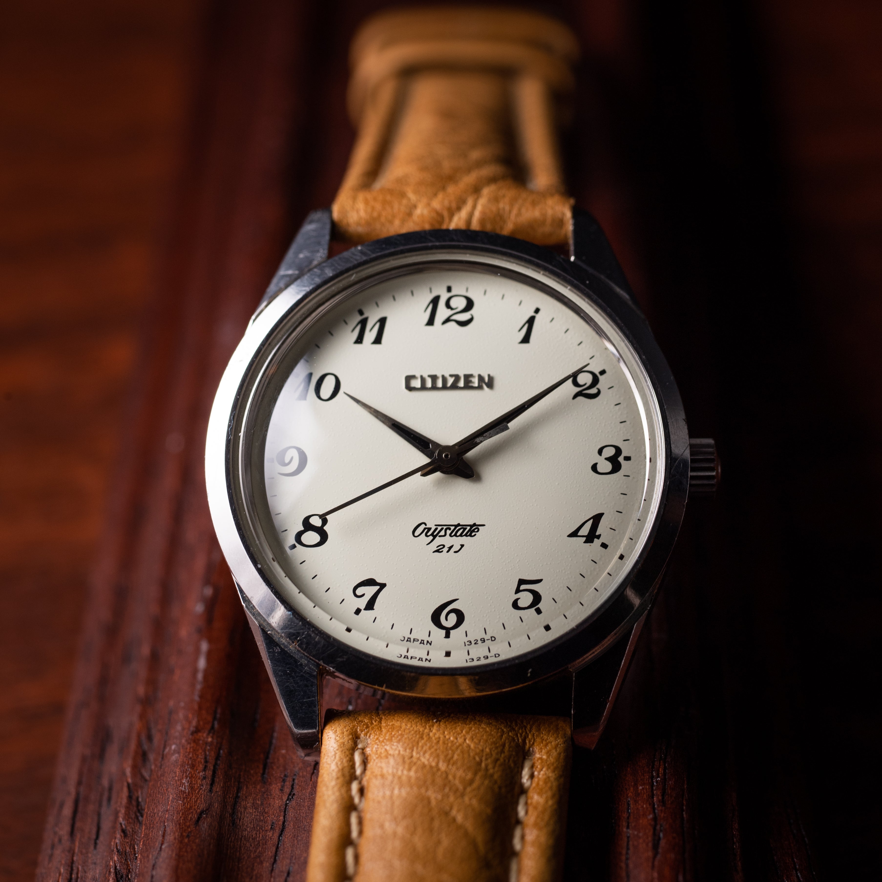 シチズン クリステート 1968年製 アラビアダイヤル 手巻き