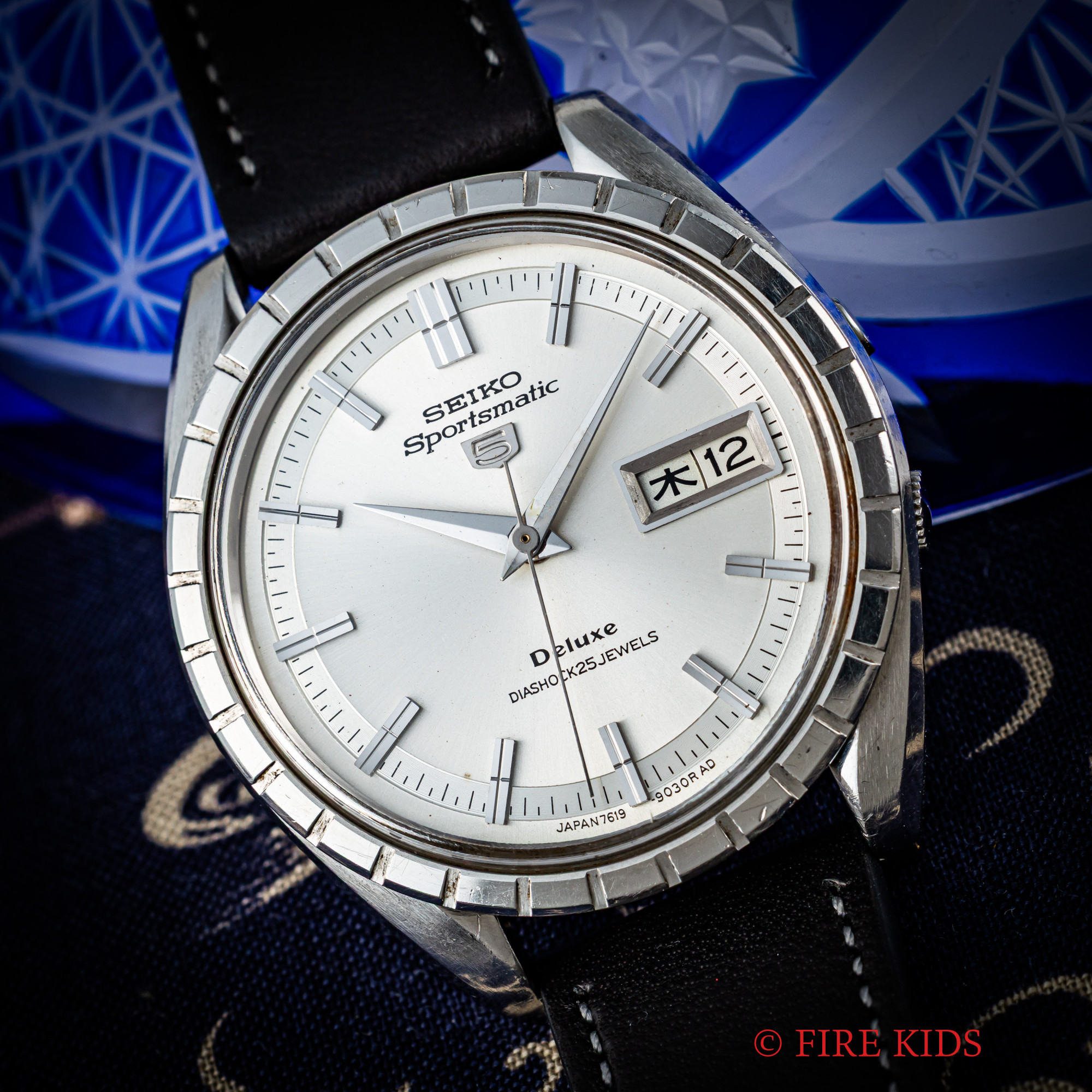 セイコー SEIKO 5スポーツマチックデラックス 1966年製 Ref.7619-9020 自動巻 イルカマーク