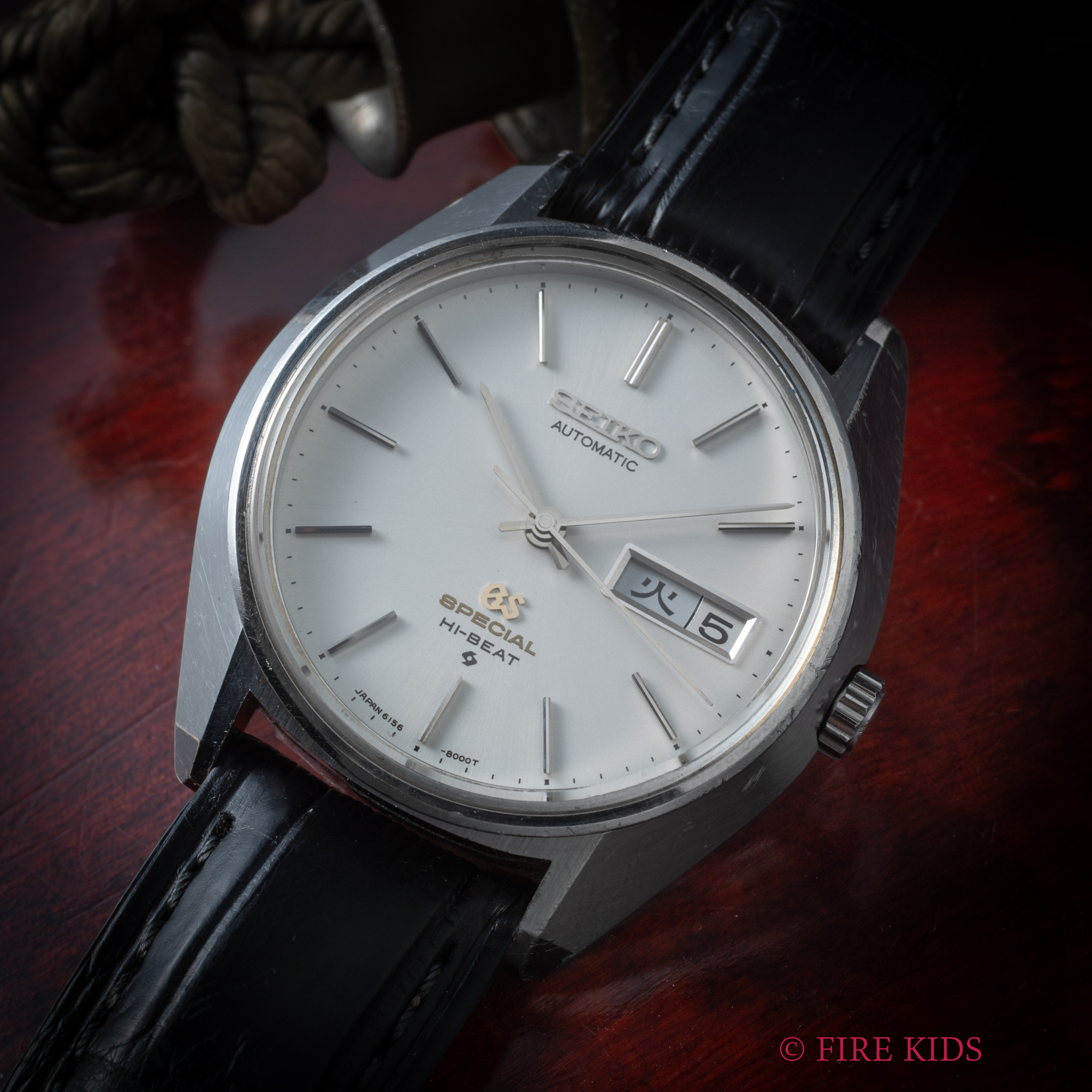 セイコー SEIKO 61GSスペシャル 1971年製 Ref.6156-8000 ハイビート自動巻き Cal.6156A デイデイト GSメダリオン