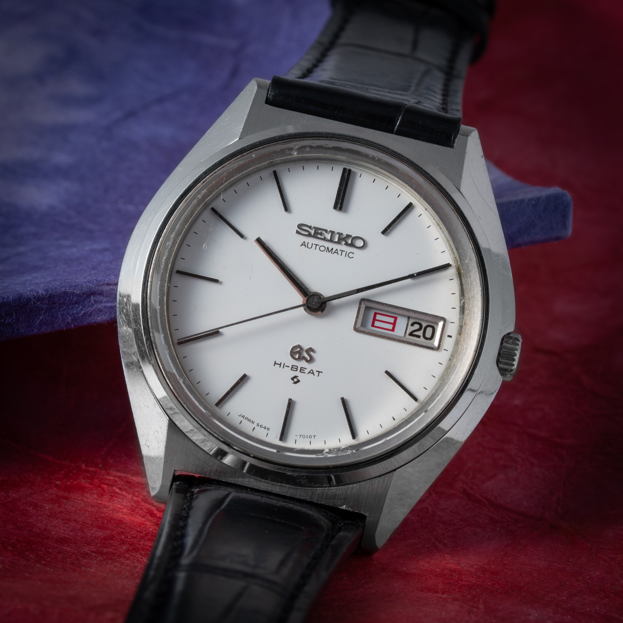 セイコー SEIKO グランドセイコー 56GS 1974年製 Ref.5646-7011 ハイビート自動巻 GSメダリオン