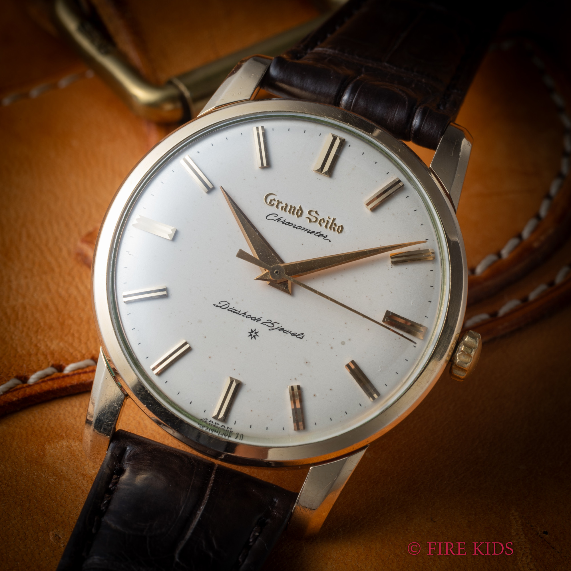セイコー SEIKO グランドセイコー ファーストモデル 1961年製 Ref.J14070E アプライド SD文字盤 手巻 Cal.3180