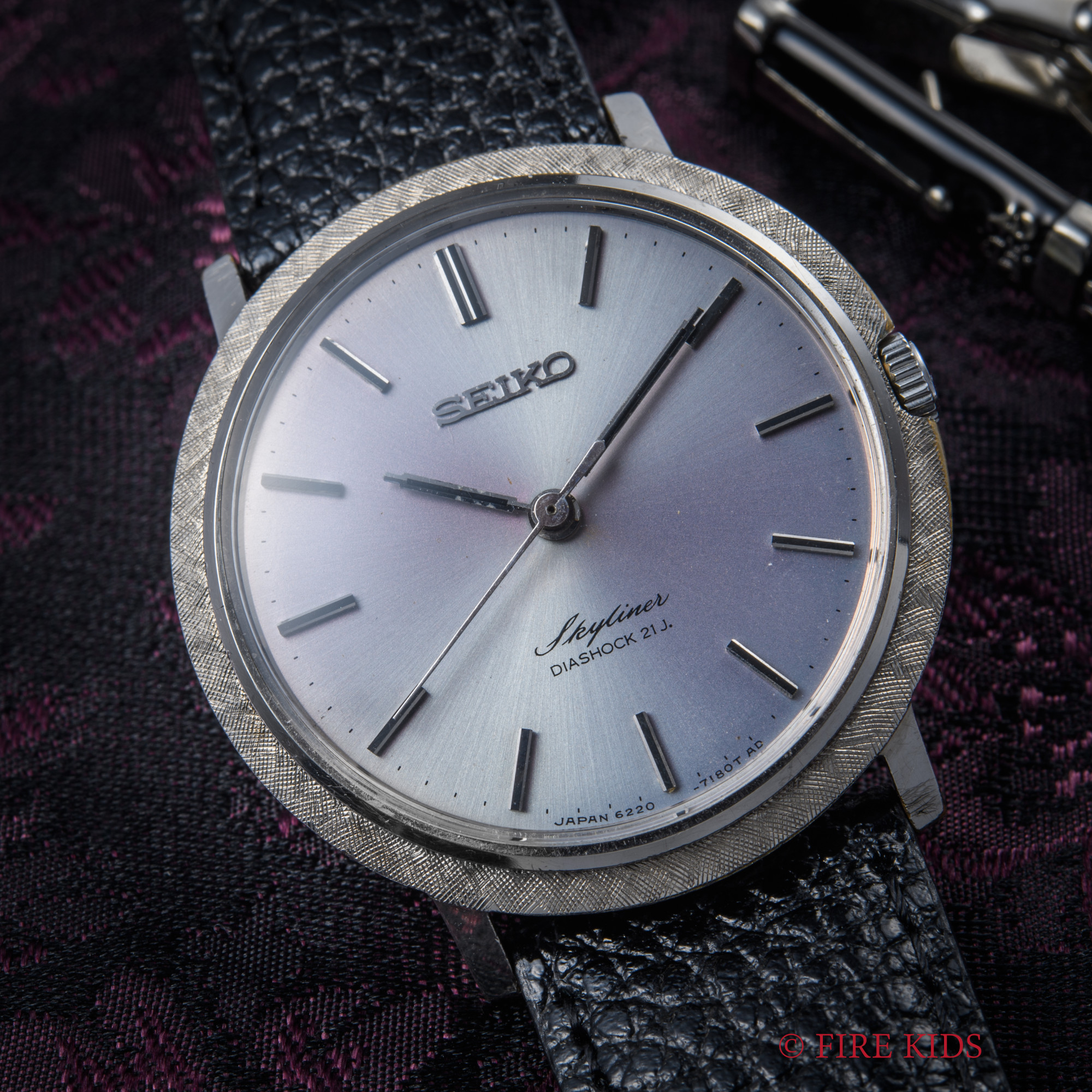セイコー SEIKO スカイライナー PDPケース 1969年製 Ref.6220-7020 薄型手巻き パティーナダイヤル