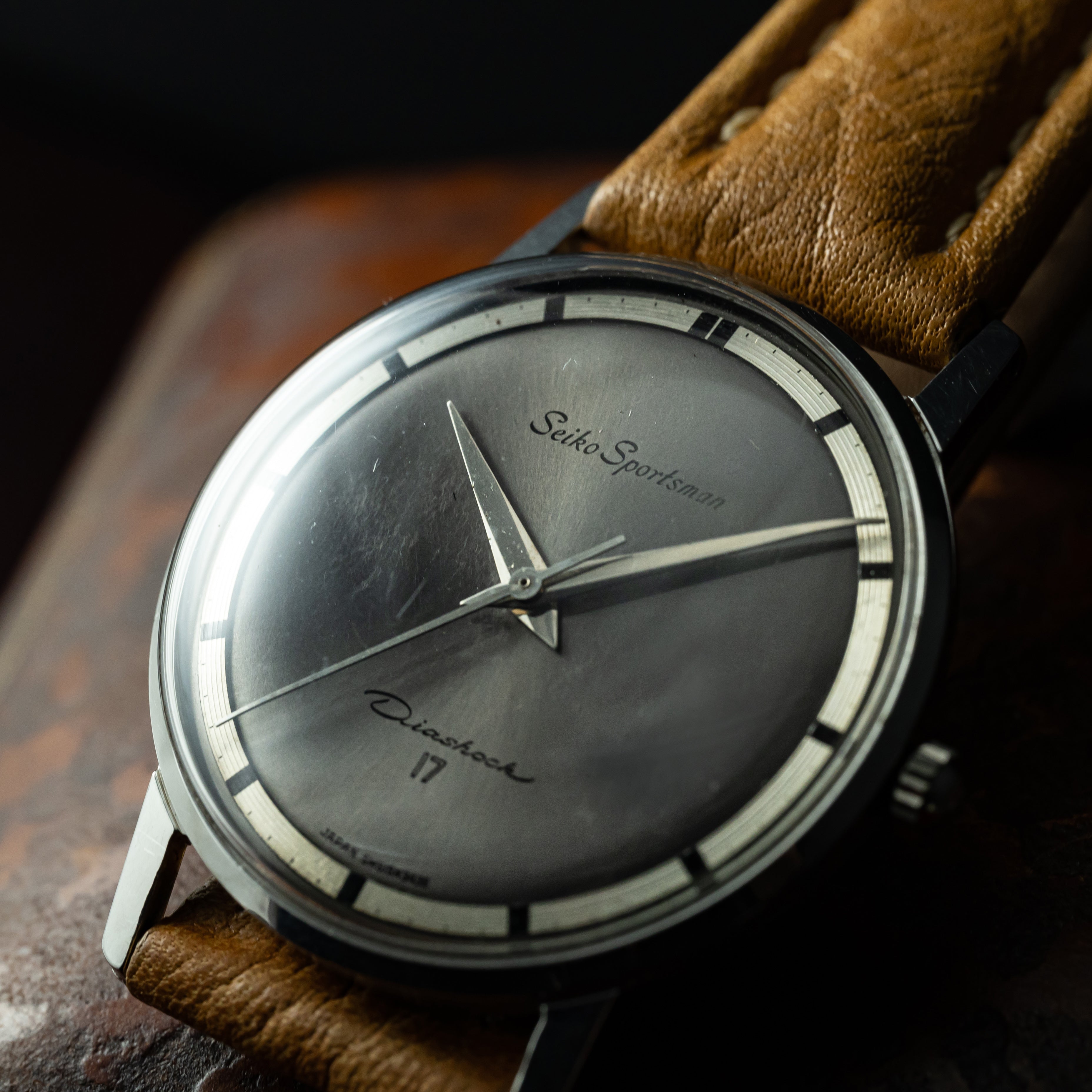 セイコー スポーツマン グレーダイヤル 1960年製/昭和35年製 Ref.15019E 手巻き