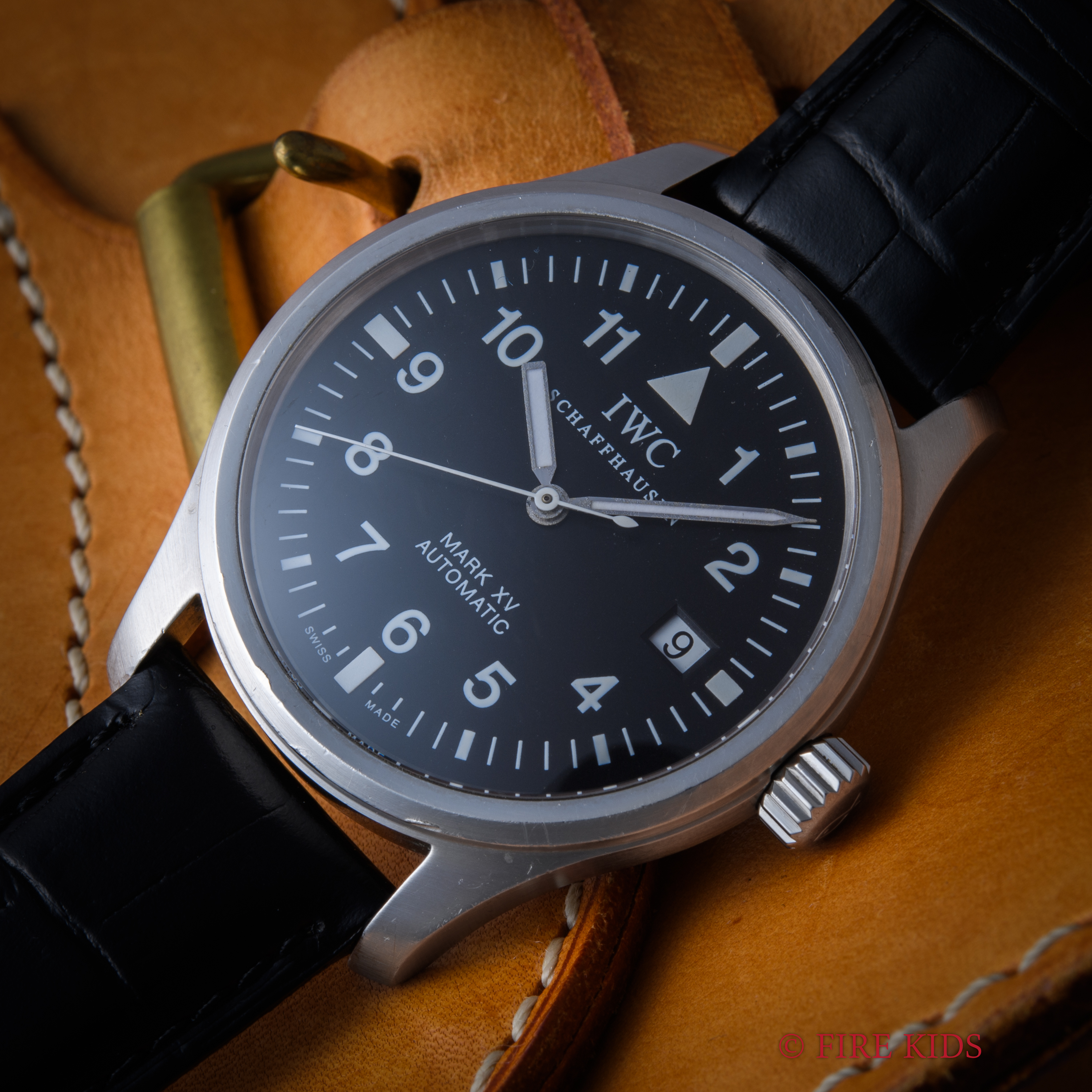 IWC マーク15 2001年製 Ref.IW325307 自動巻 パイロットウォッチ 初期針