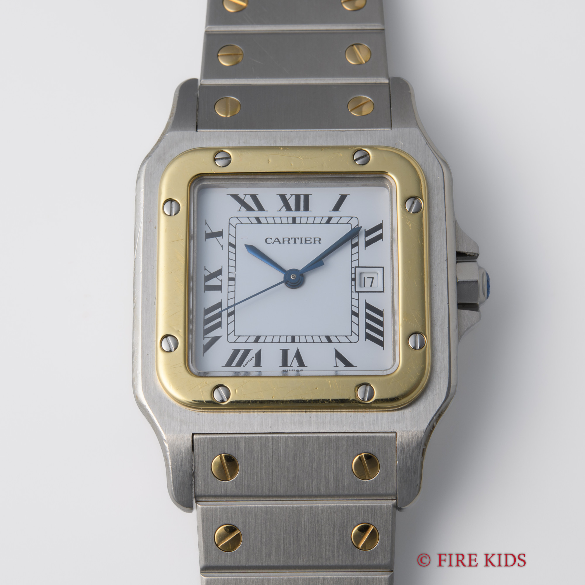 【未使用品】 Cartier カルティエ　窓デザイン　ミニトレイ　非売品 FIREKIDS｜ファイアーキッズ / カルティエ CARTIER サントス 18KYG