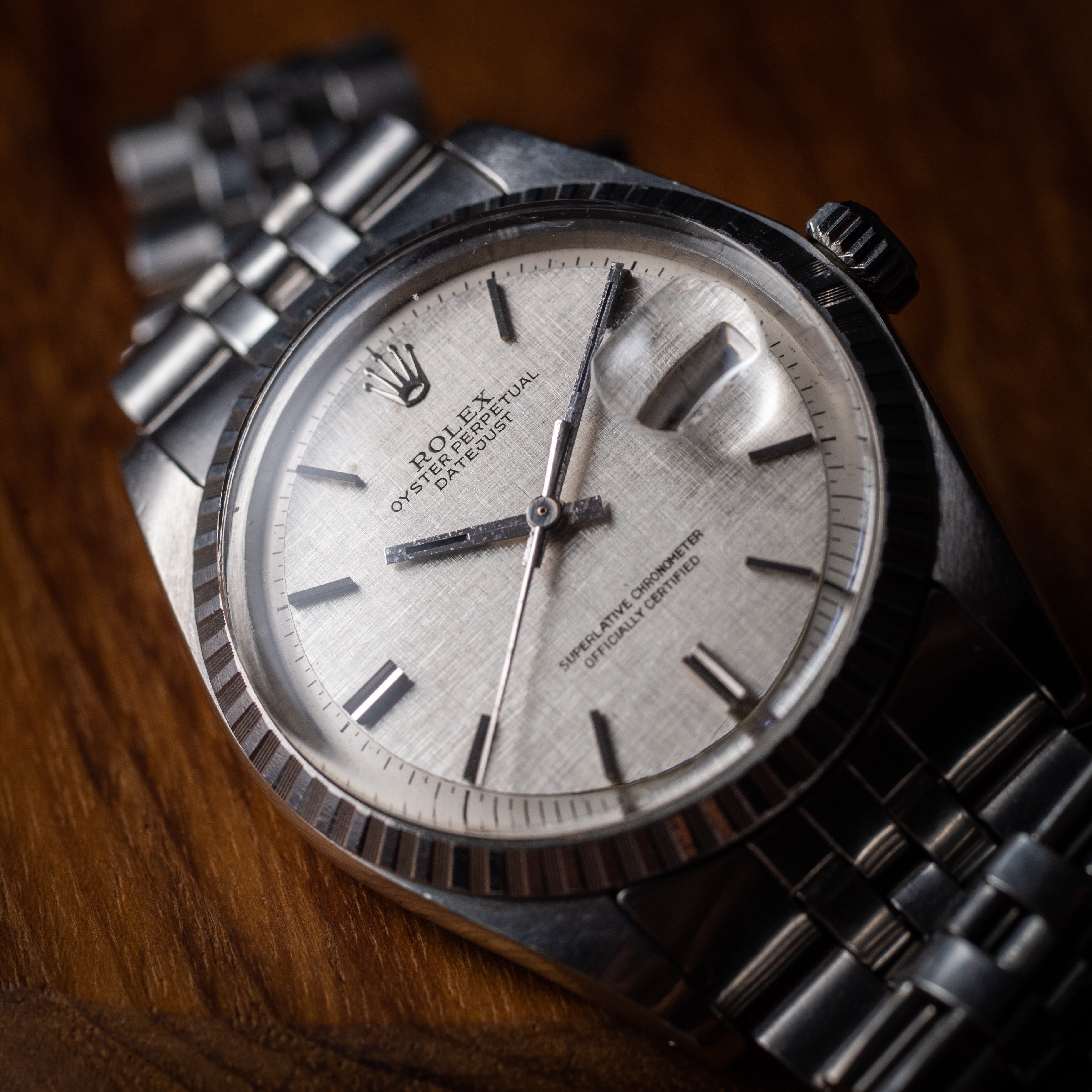 ロレックス 1970年製/昭和45年製 デイトジャスト Ref.1603 リネンダイヤル