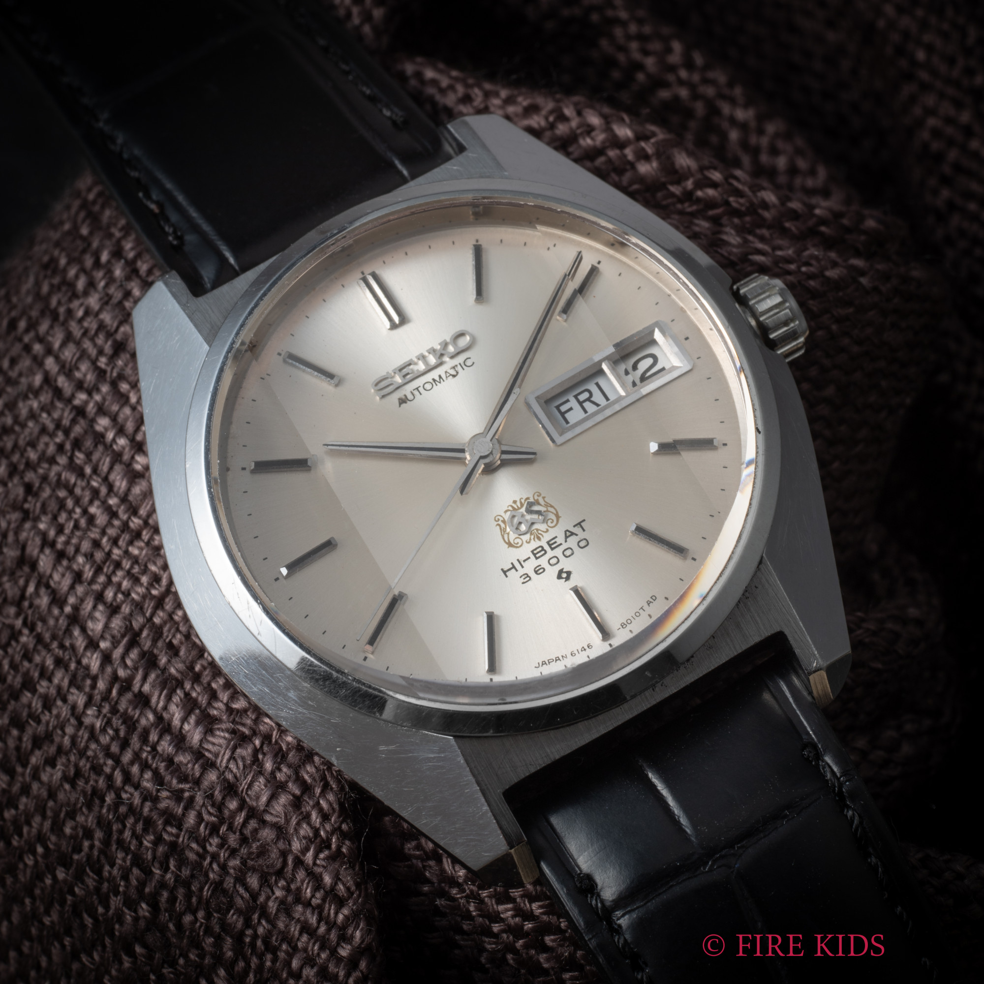 セイコー SEIKO 61GS 唐草 1969年製 カットガラス Ref.6146-8010 自動巻きハイビート Cal. 6146A デイデイト