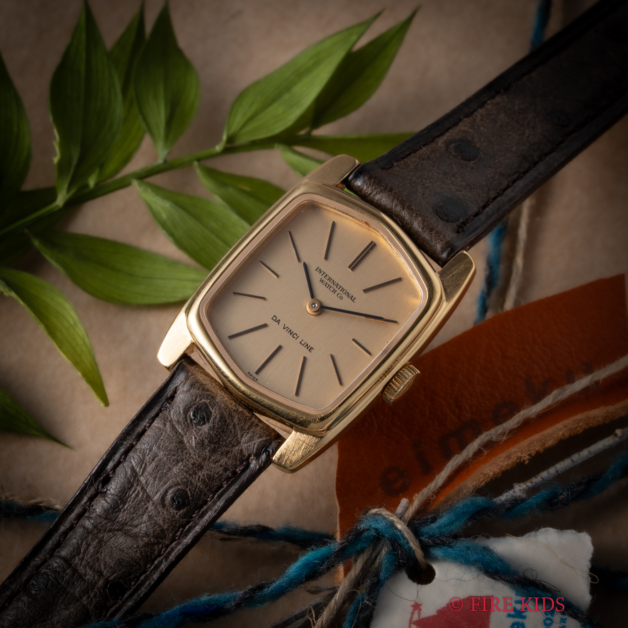 IWC ダ・ヴィンチ コンビ 1978年製 Ref.4181 レディース 金張 手巻Cal.412 箱、ギャラ付 ミントコンディション