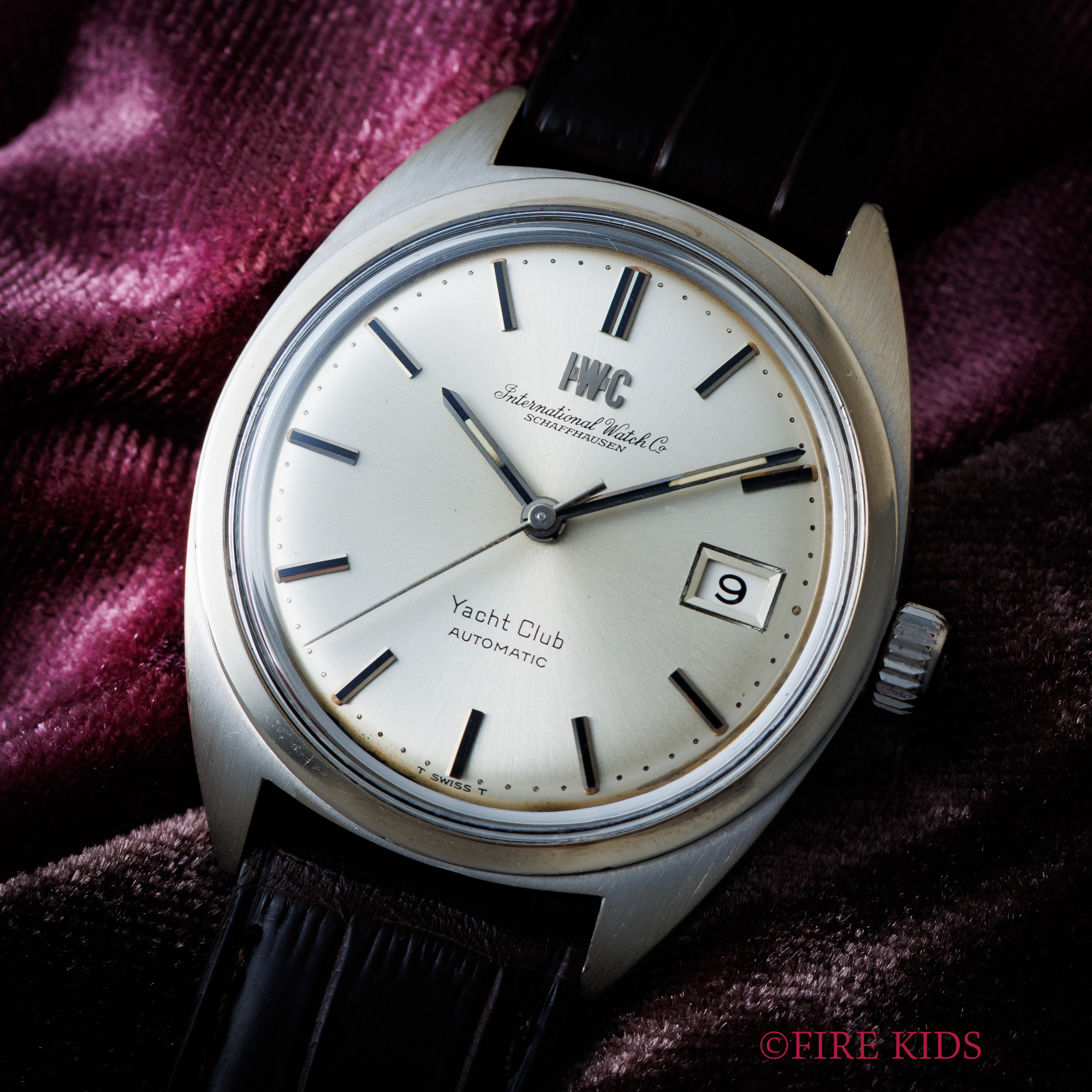 IWC ヨットクラブ 18KWG 1974年製 Ref.811A ペラトン式自動巻き Cal.8541B お魚リューズ