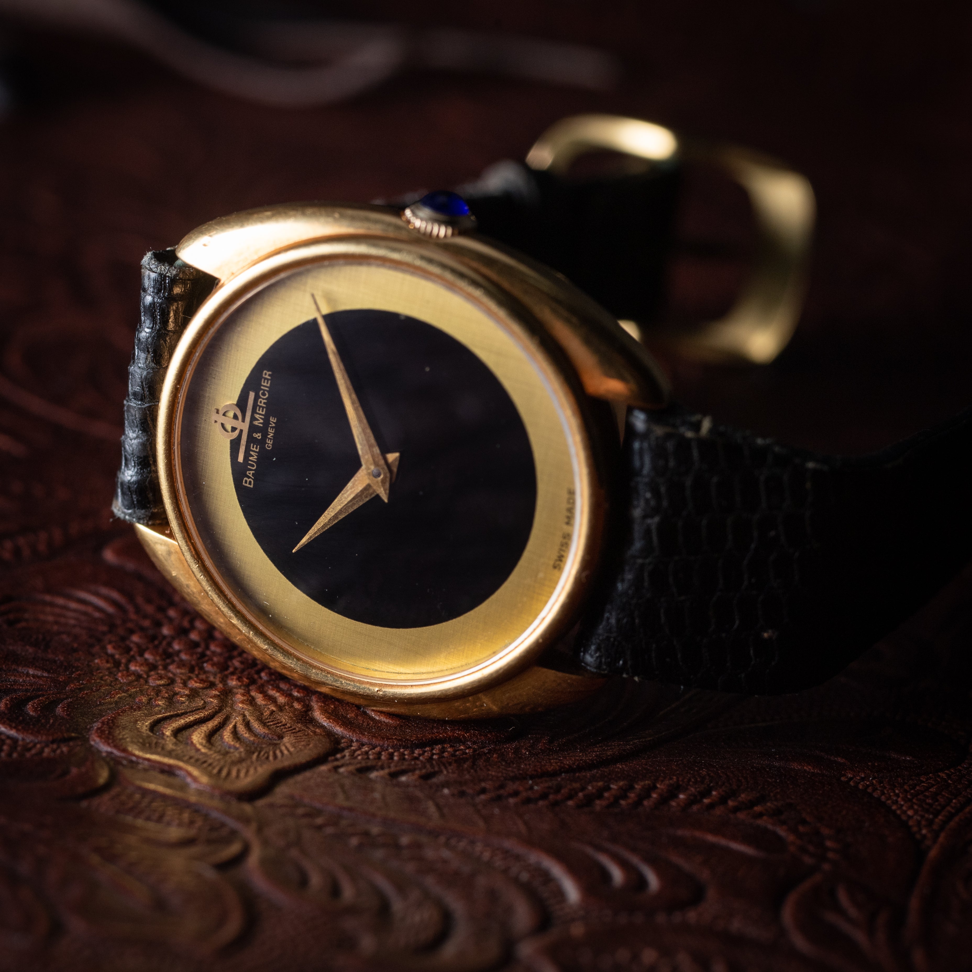 ボーム＆メルシエ 手巻き 18金無垢 1970年代