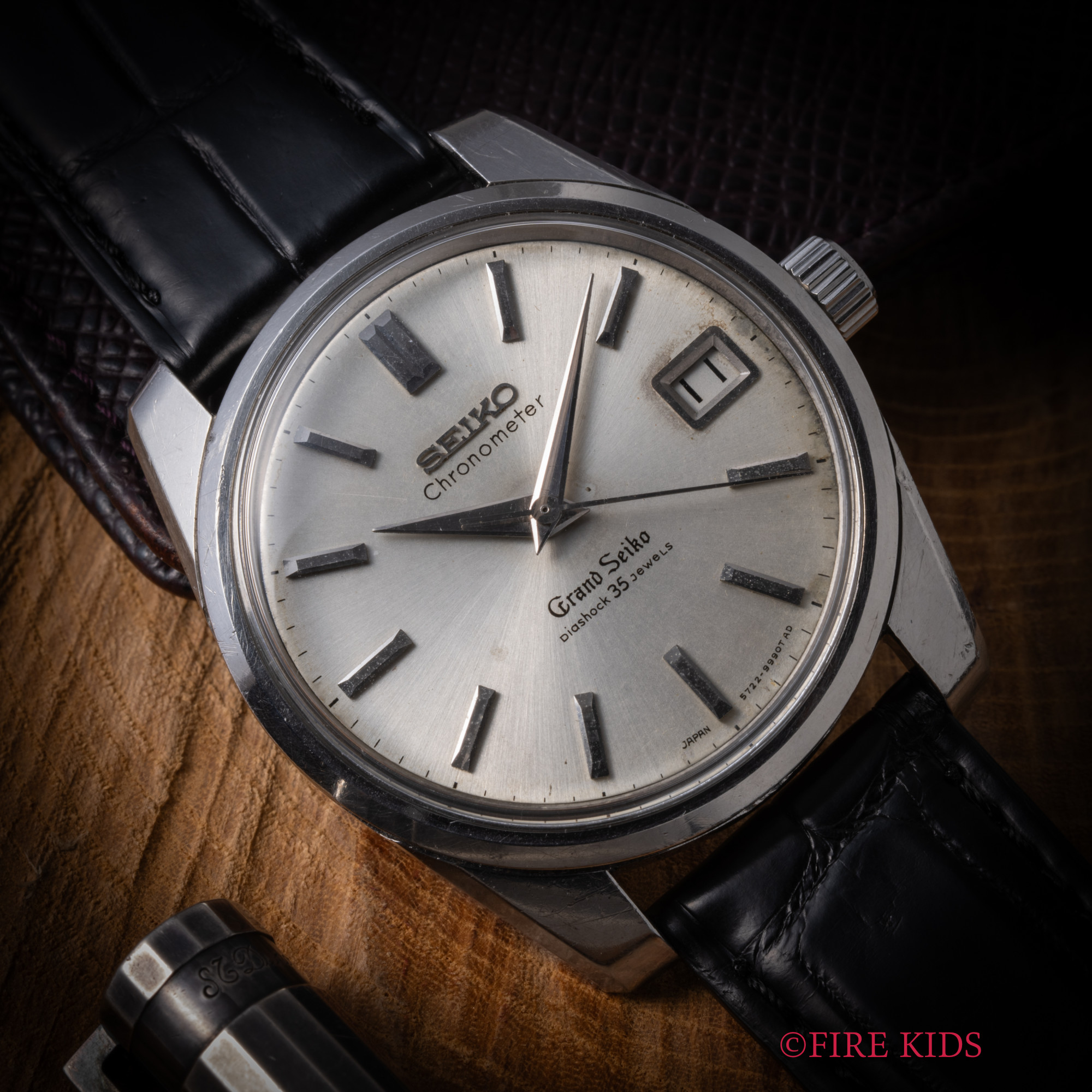 セイコー 1965年製 グランドセイコー57GS Ref.5722-9990 クロノメーター 手巻 獅子メダリオン