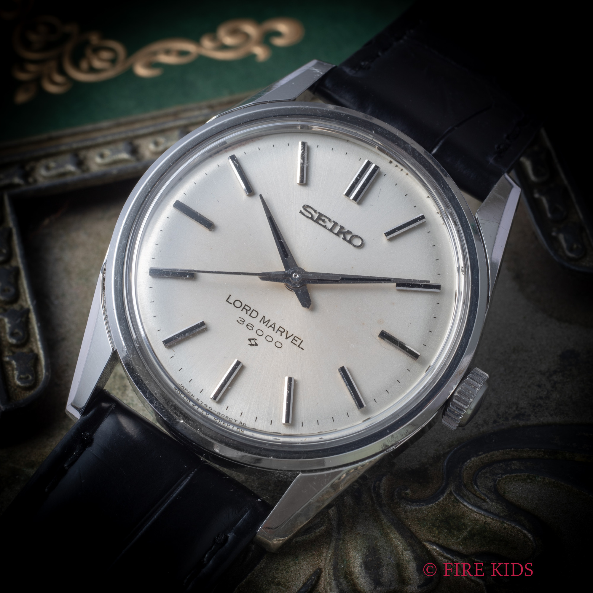 セイコー 1970年製 ロードマーベル36000 シルバーダイヤル Ref.5740-8000 10振動手巻き Cal.5740C