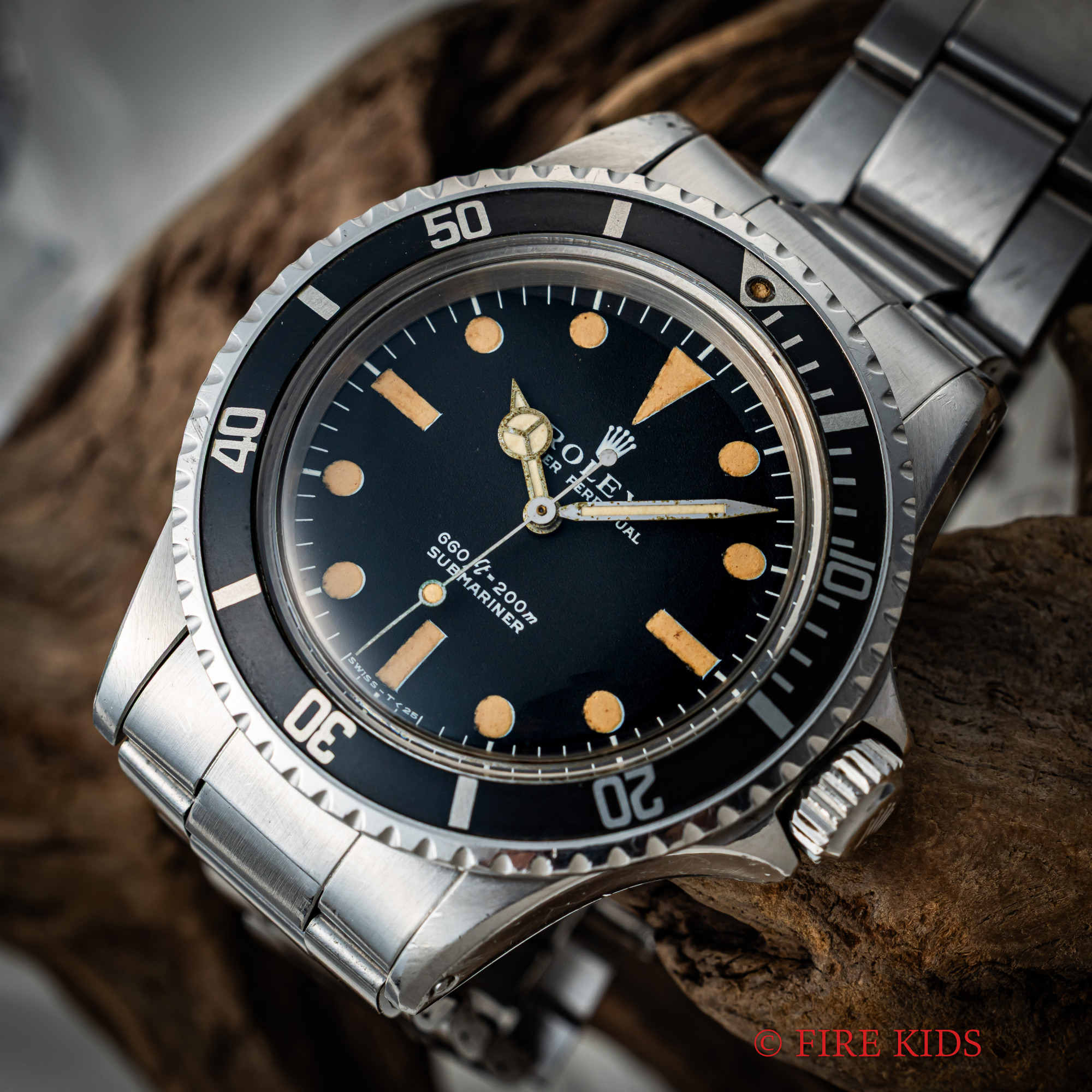 ロレックス ROLEX サブマリーナー MK1 シンガーダイヤル 1968年製 Ref.5513 MK3ベゼル 自動巻き Cal.1520 純正ステンブレス