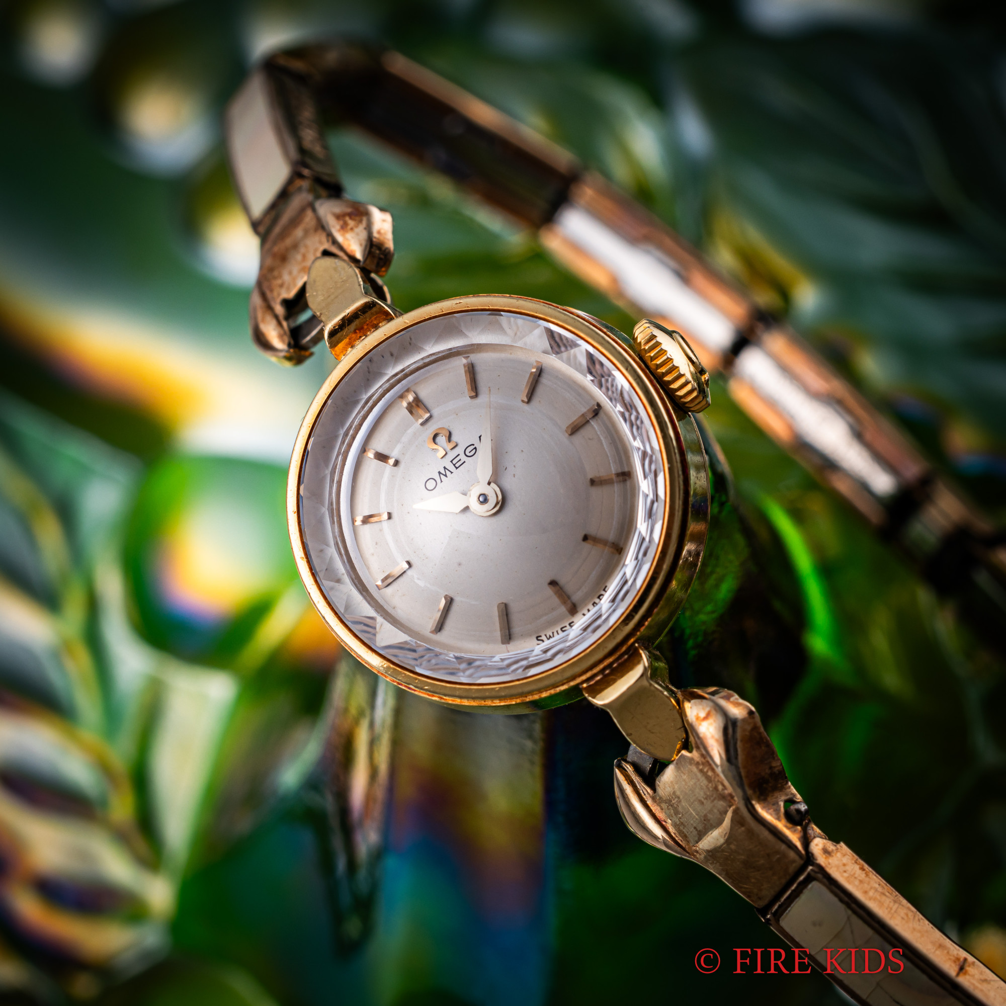 オメガ OMEGA カクテルウォッチ K18金無垢 1956年製 Ref.148.114 手巻き