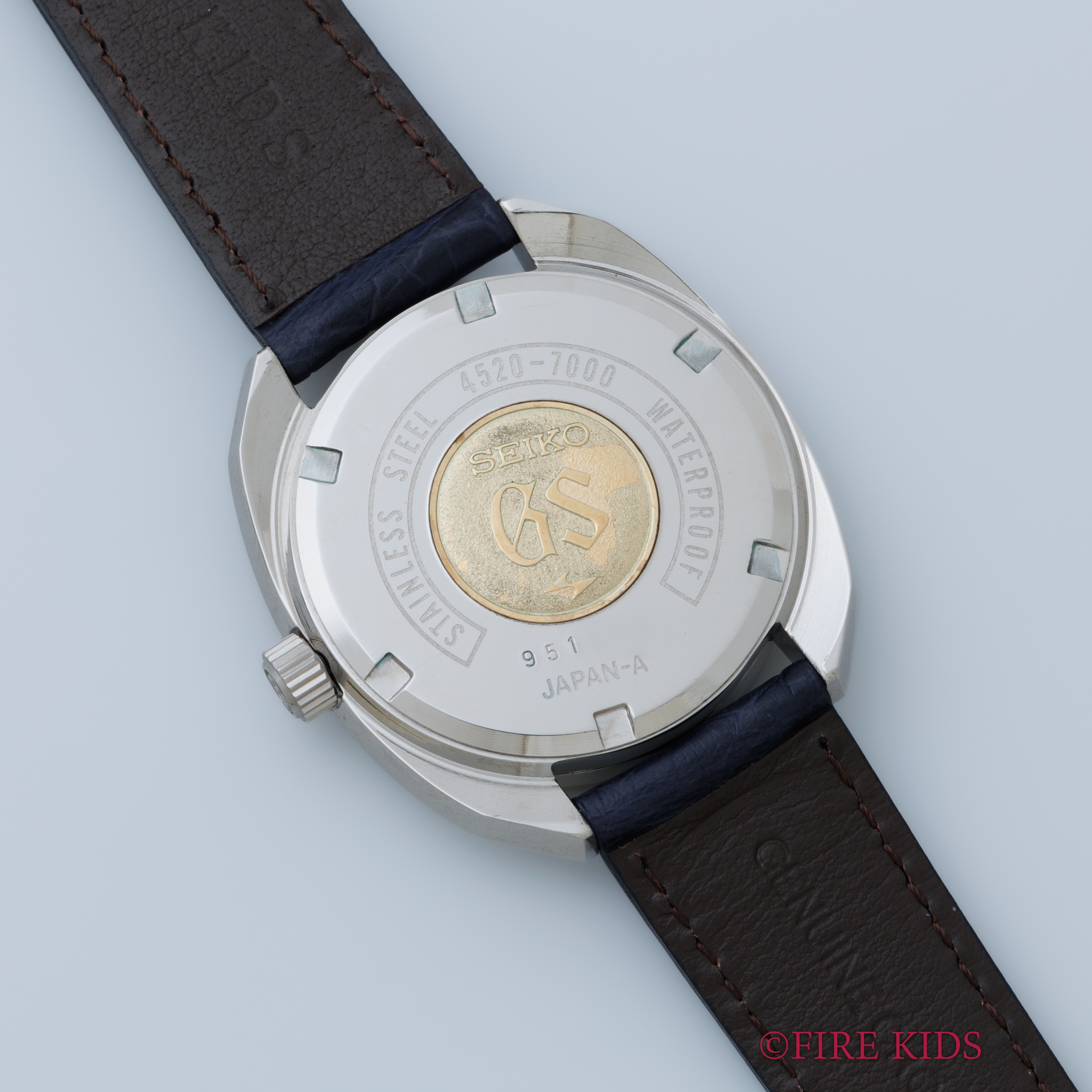 SEIKO 自動巻き手巻き ネイビー 時計 FIREKIDS｜ファイアーキッズ / セイコー SEIKO 45グランドセイコー