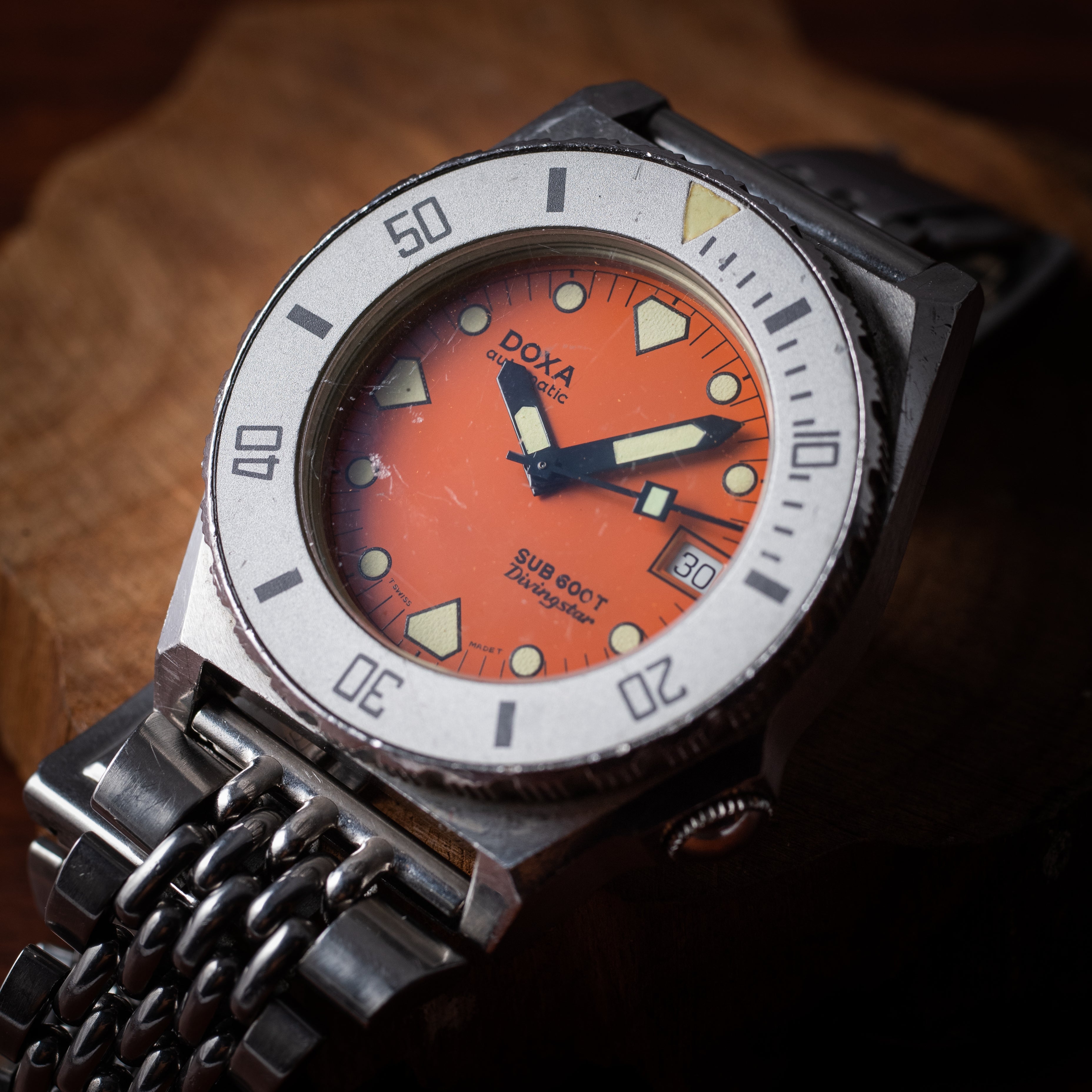 ドクサ SUB600T オレンジ ダイビングスター 1980年代製