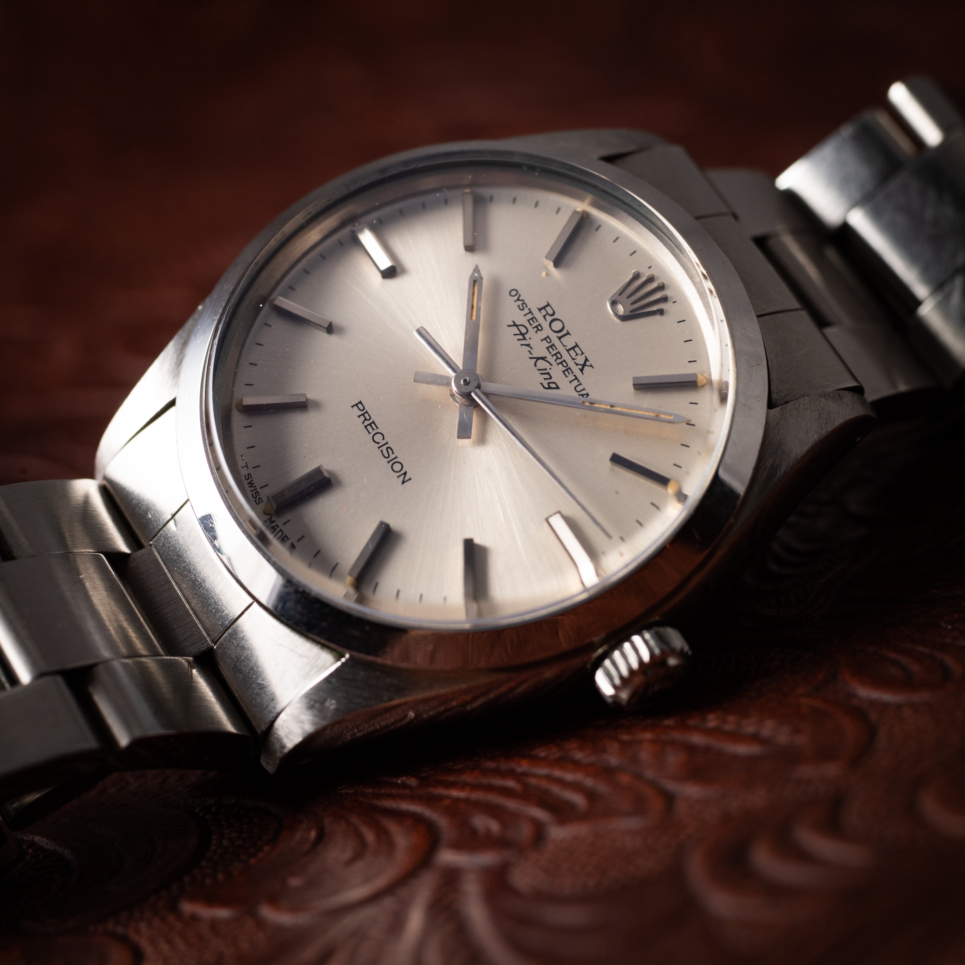 ロレックス エアキング 1983年製 Ref.5500 シルバーダイヤル