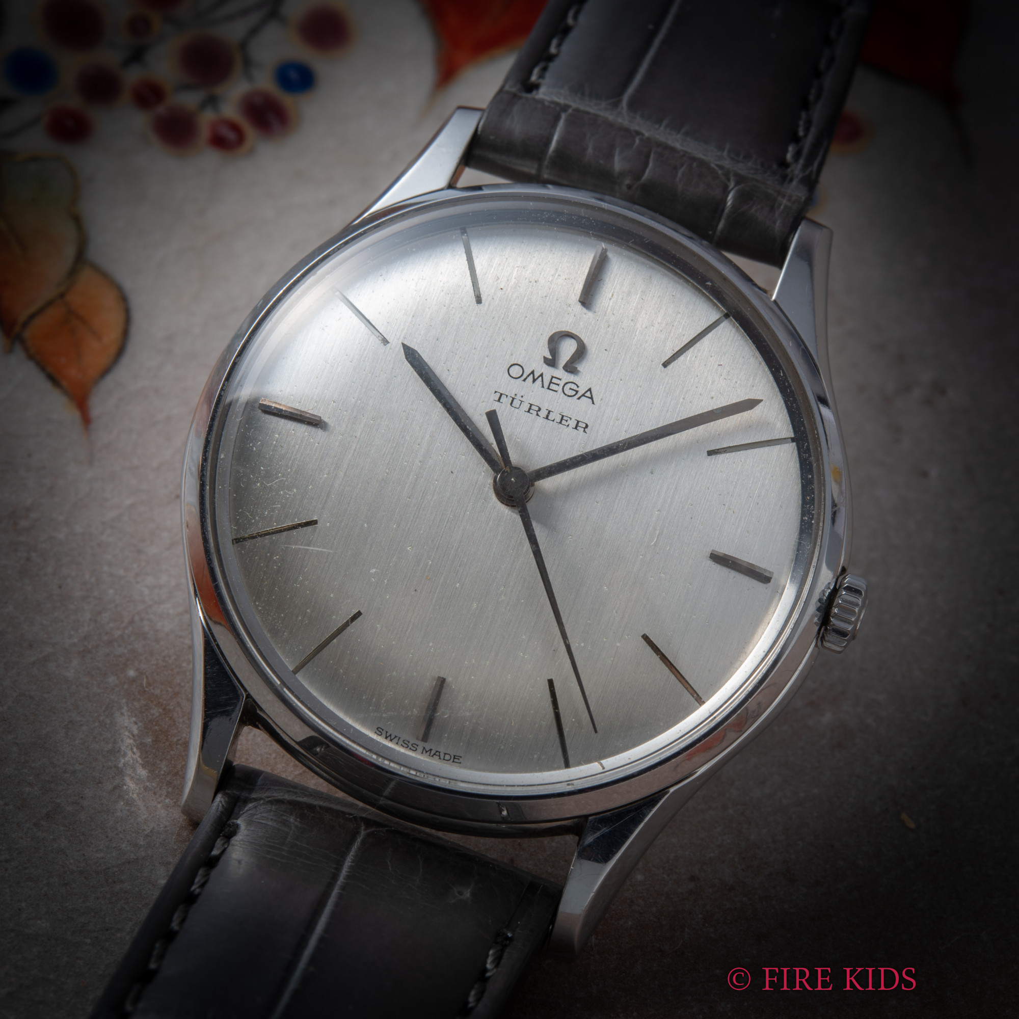 オメガ OMEGA チューラーWネーム 1962年製 Cal.600 手巻き ノンデイト