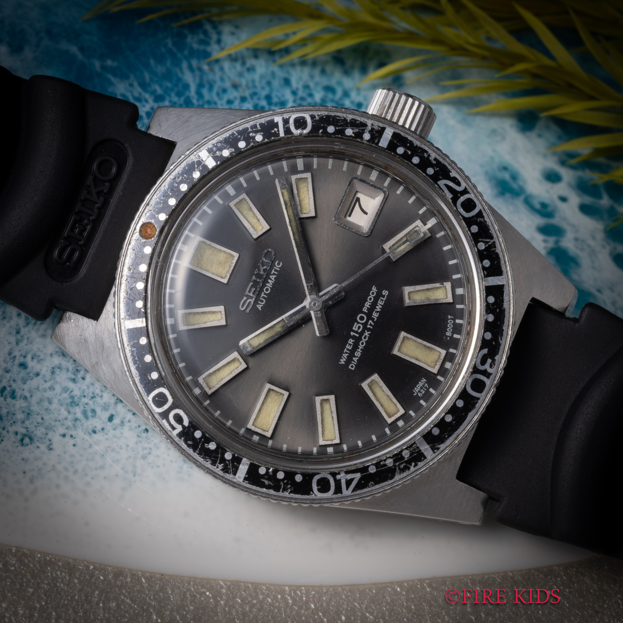 セイコー SEIKO 150m ダイバー ファースト後期型 1966年製 Ref.6217-8001 寅さんモデル 自動巻 イルカマーク