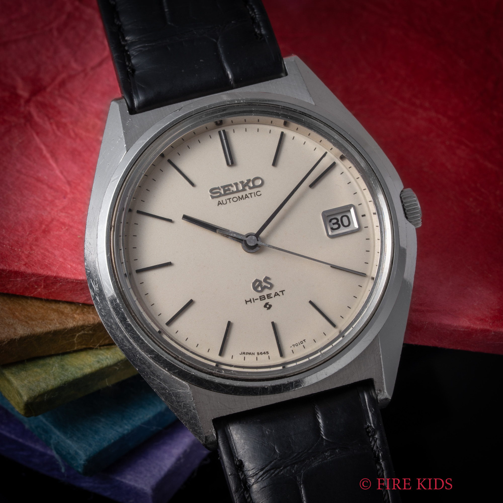 グランドセイコー GRAND SEIKO 56GS 1973年製 ハイビート自動巻き パティナ