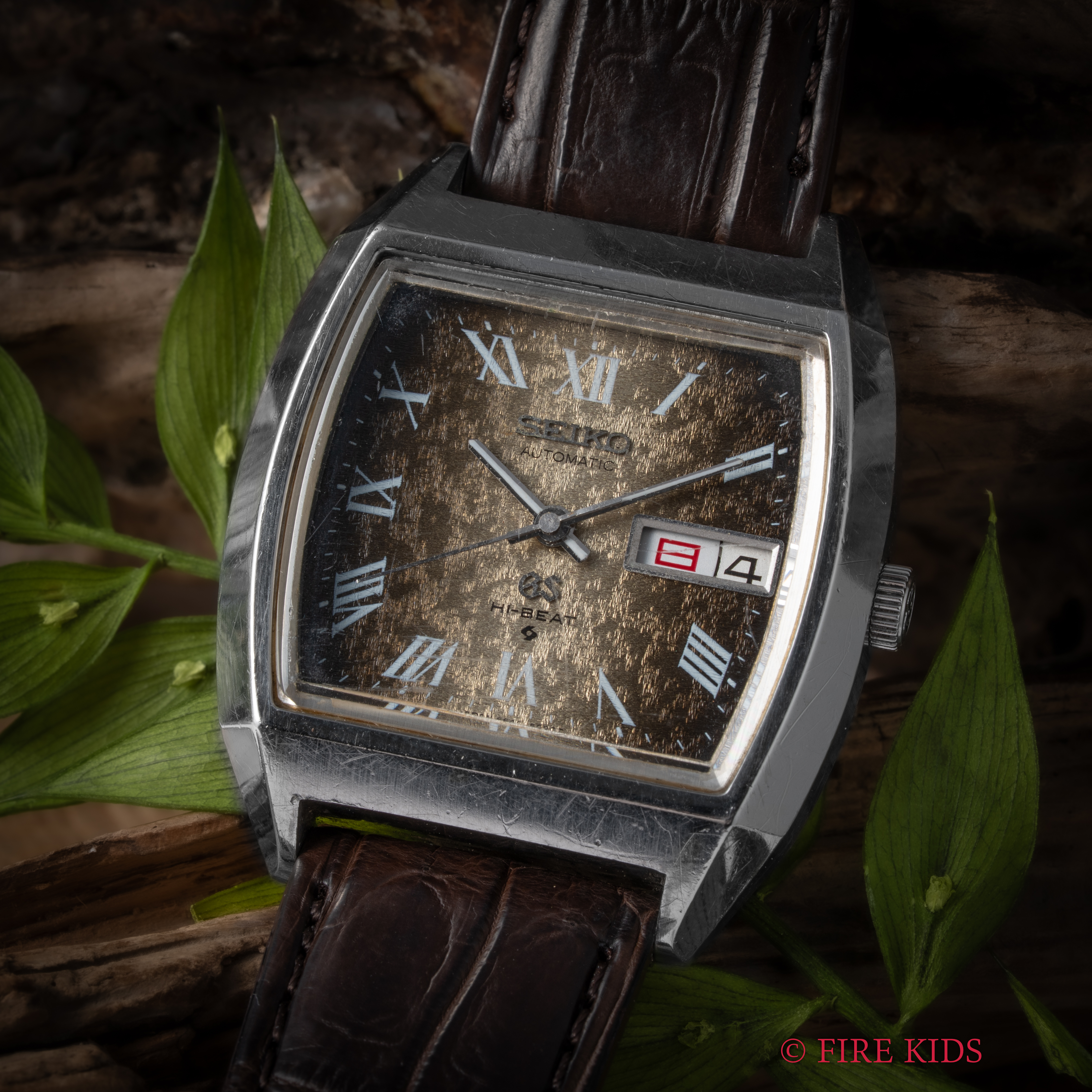 セイコー SEIKO グランドセイコー 56GS バレルケース 1972年製 Ref.5646-5010 ハイビート自動巻 グラデーションダイヤル