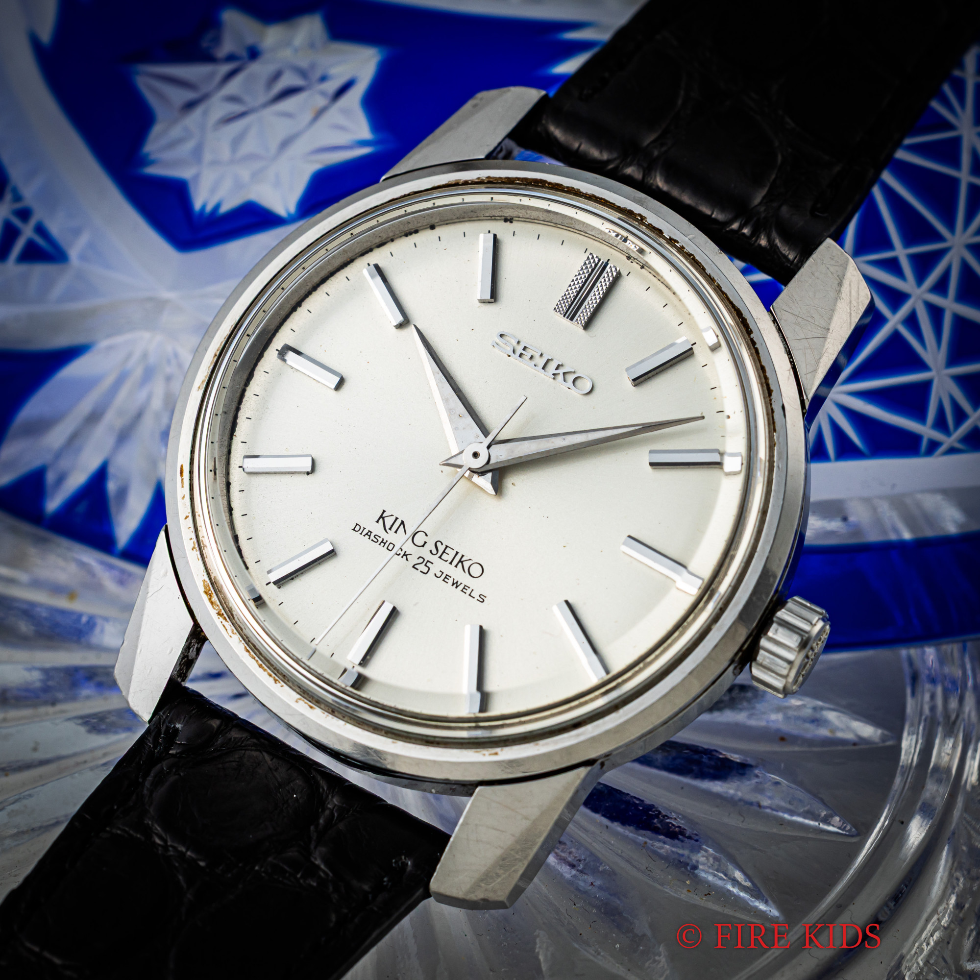 セイコー SEIKO キングセイコー 44KS 1966年製 Ref.44-9990 手巻 盾メダリオン