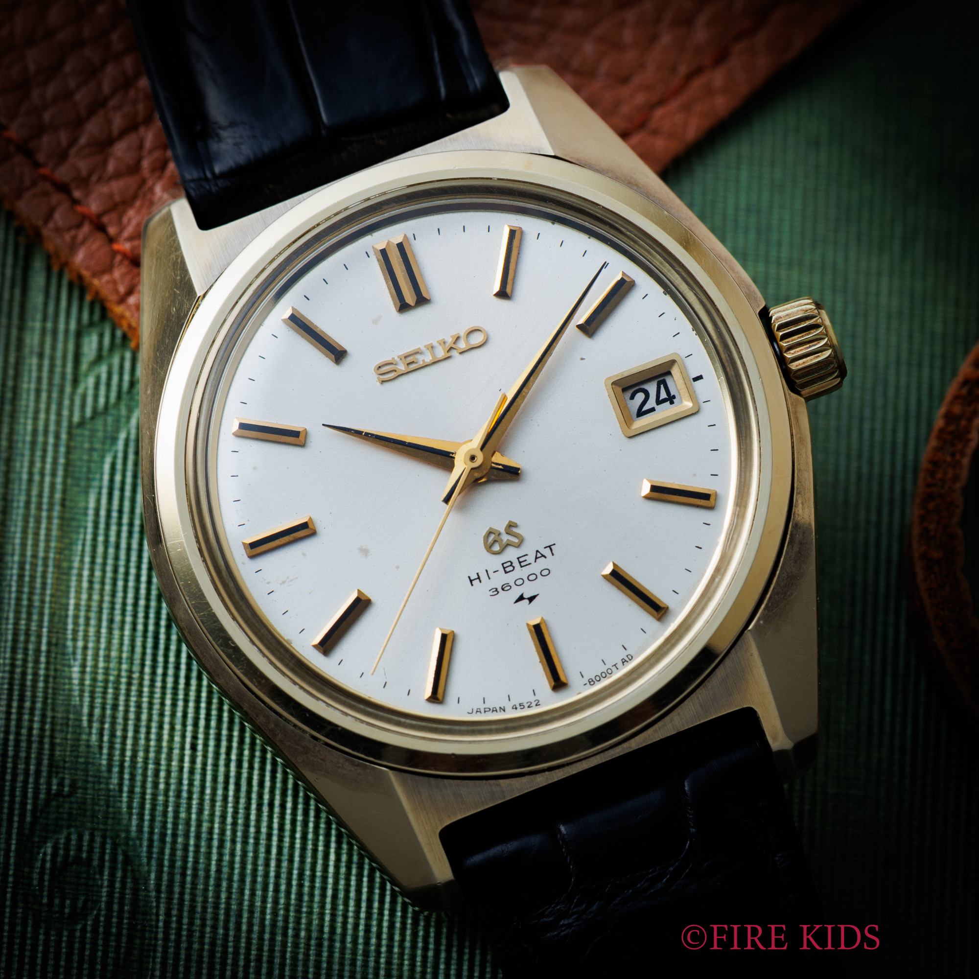 セイコー SEIKO グランドセイコー 45GS CAPゴールド 1969年製 Ref4522-8000 10振動 手巻