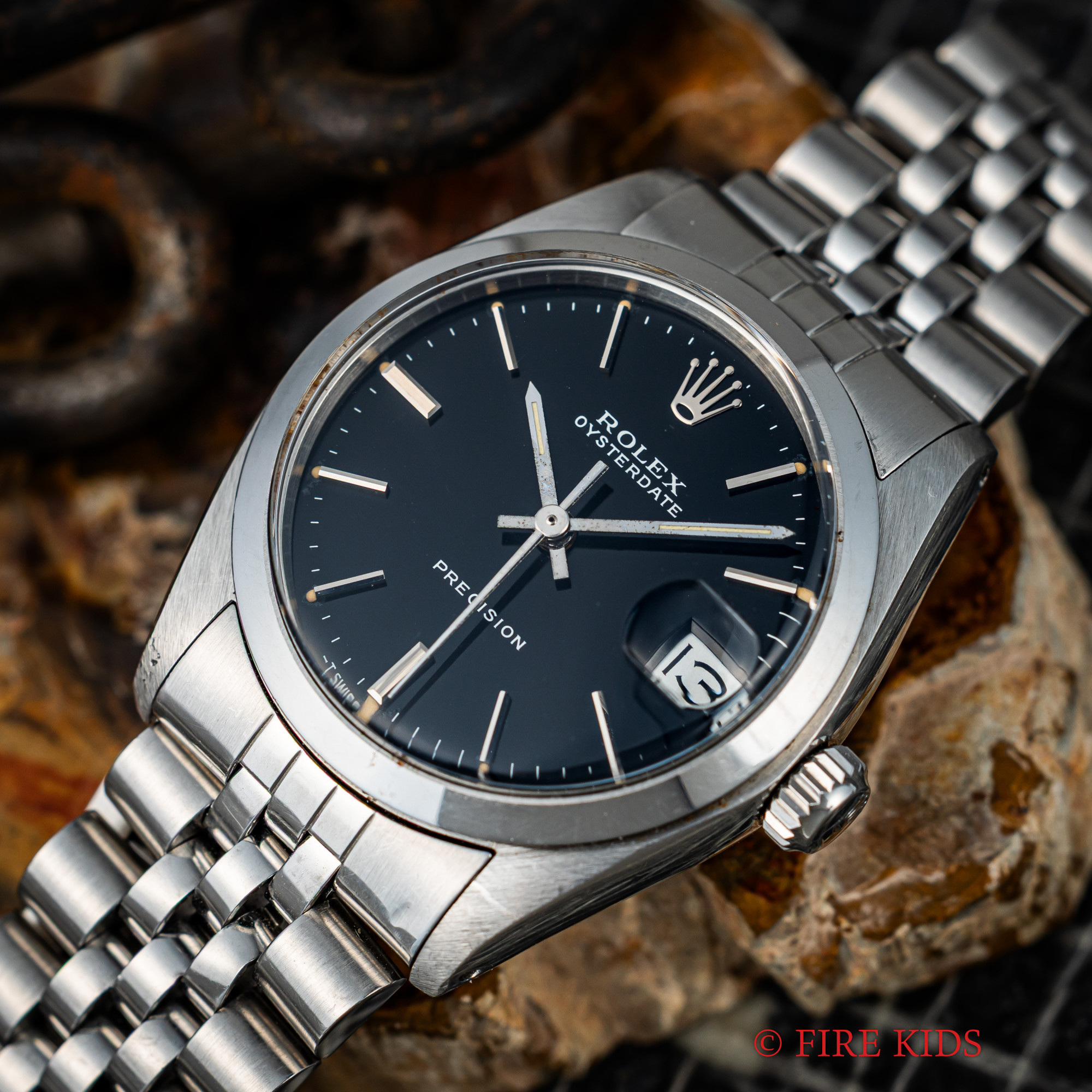 ロレックス ROLEX オイスターデイト 1987～1988年製 Ref.6466 手巻き Cal.1225 ギャラ付 純正ジュビリーブレス