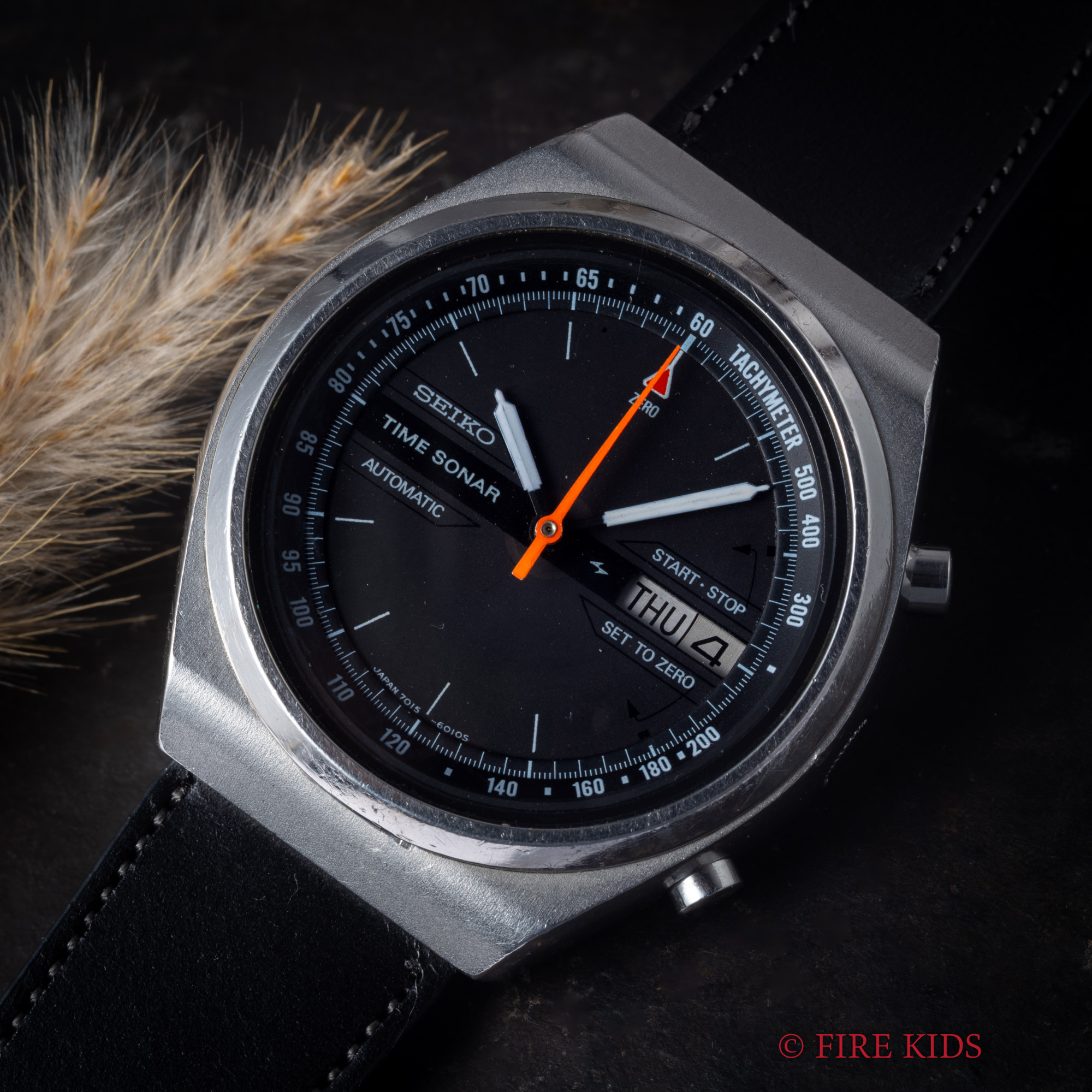 セイコー SEIKO タイムソナー 1970年代製 Ref.7015-6010 自動巻きクロノグラフ