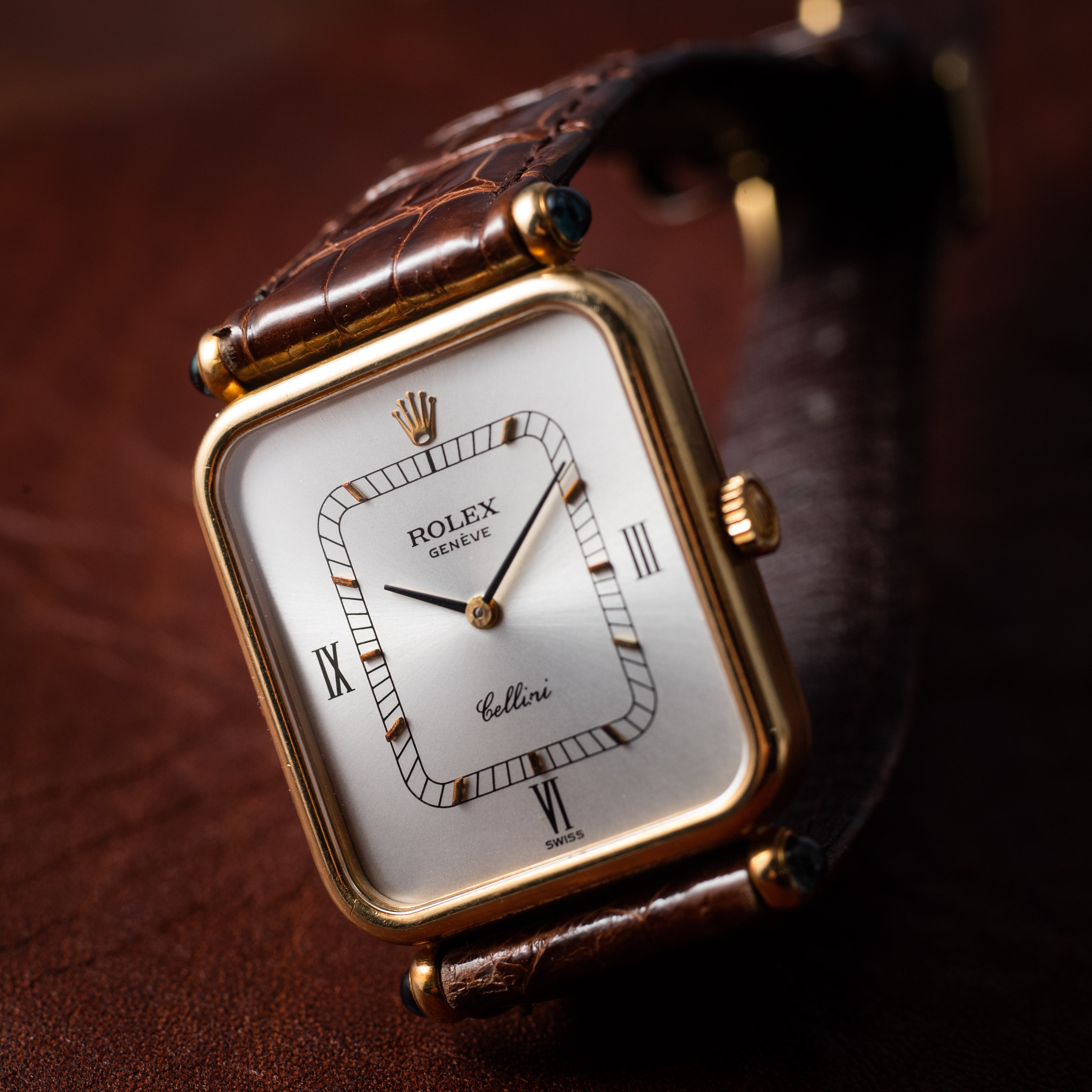 ロレックス チェリーニ 1981年製 18金無垢 Ref.4146 純正尾錠