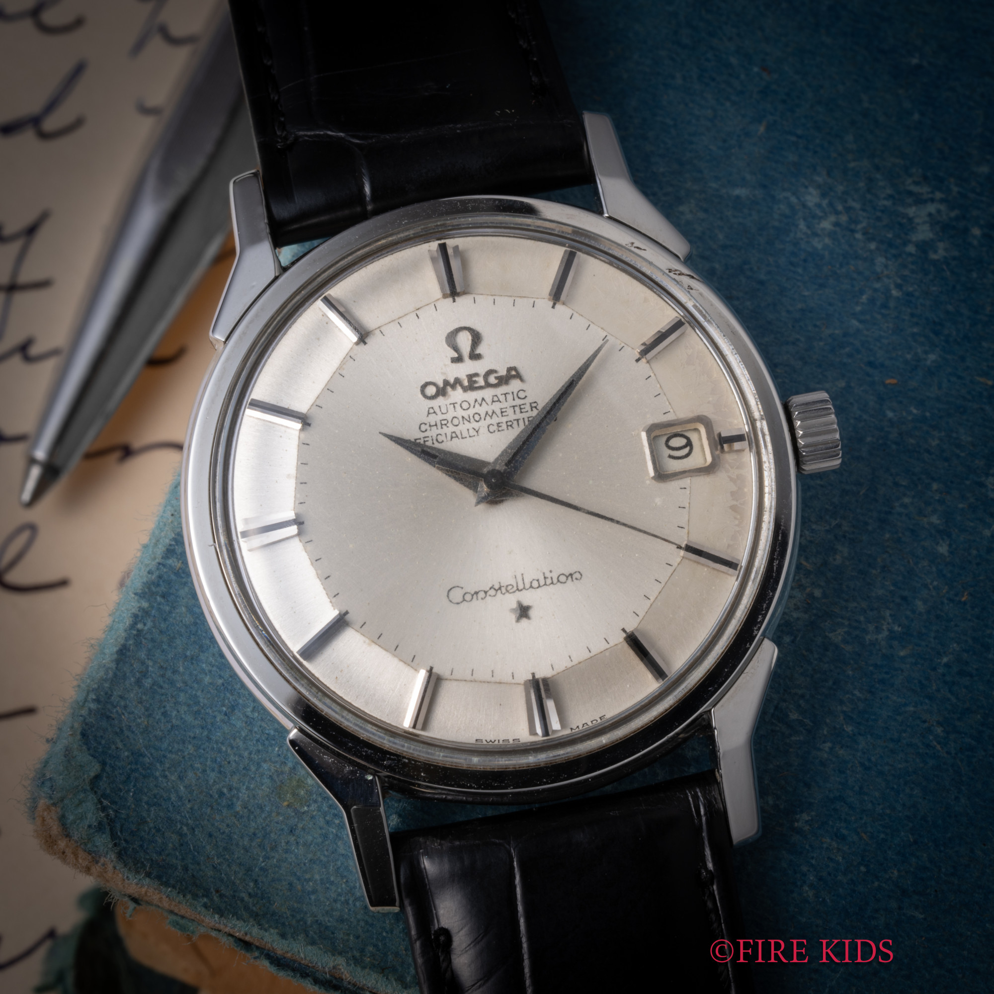オメガ OMEGA コンステレーション 1966年製 12角 Cal.561 自動巻きクロノメーター 純正尾錠