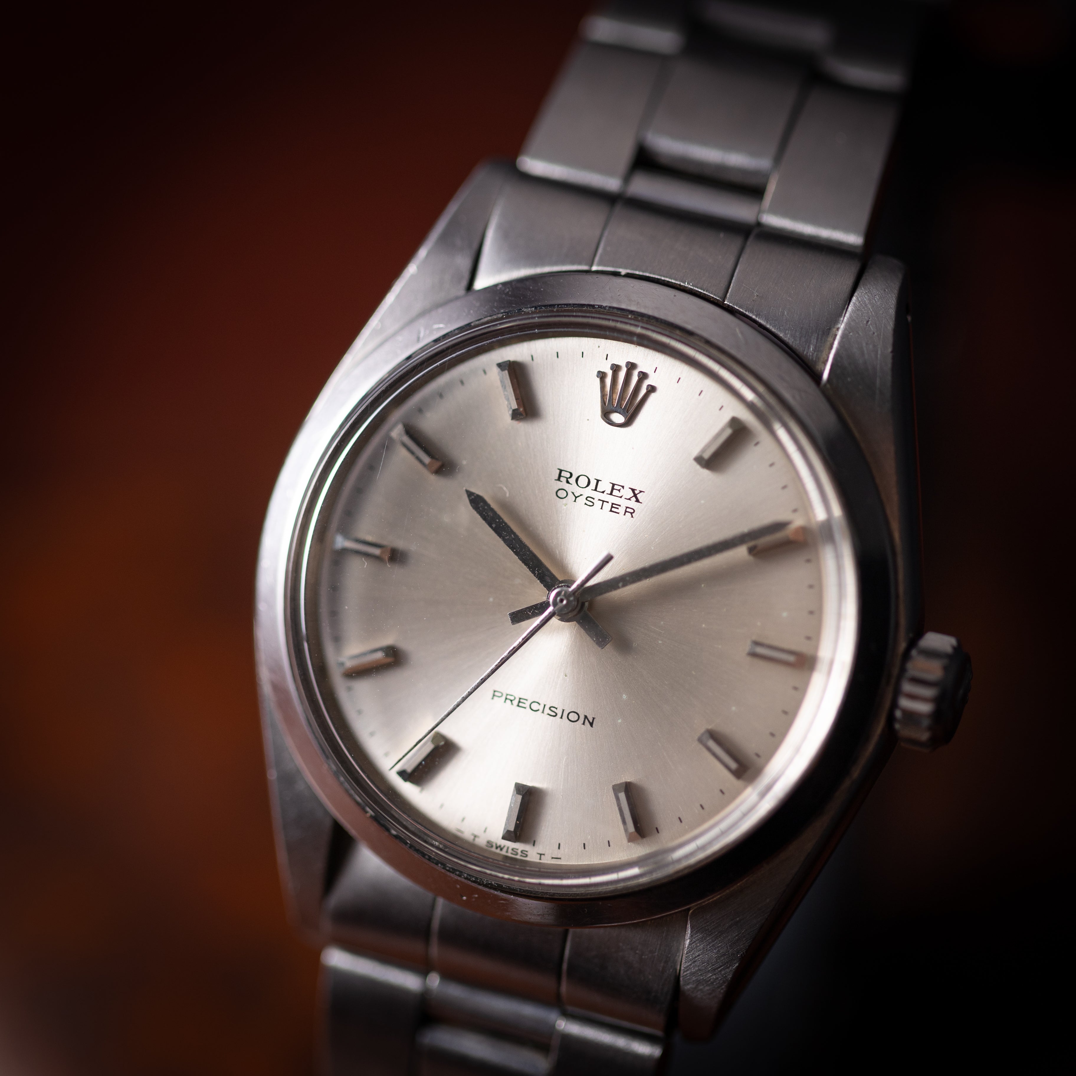 ロレックス オイスター 1972年製 Ref.6426 手巻き シルバーダイヤル