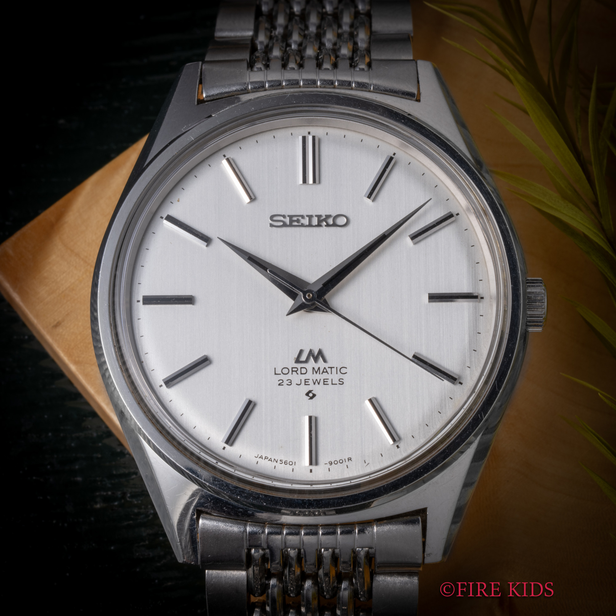 セイコー SEIKO ロードマチック 1972年製 ハイビート自動巻き ノンデイト 純正ブレス