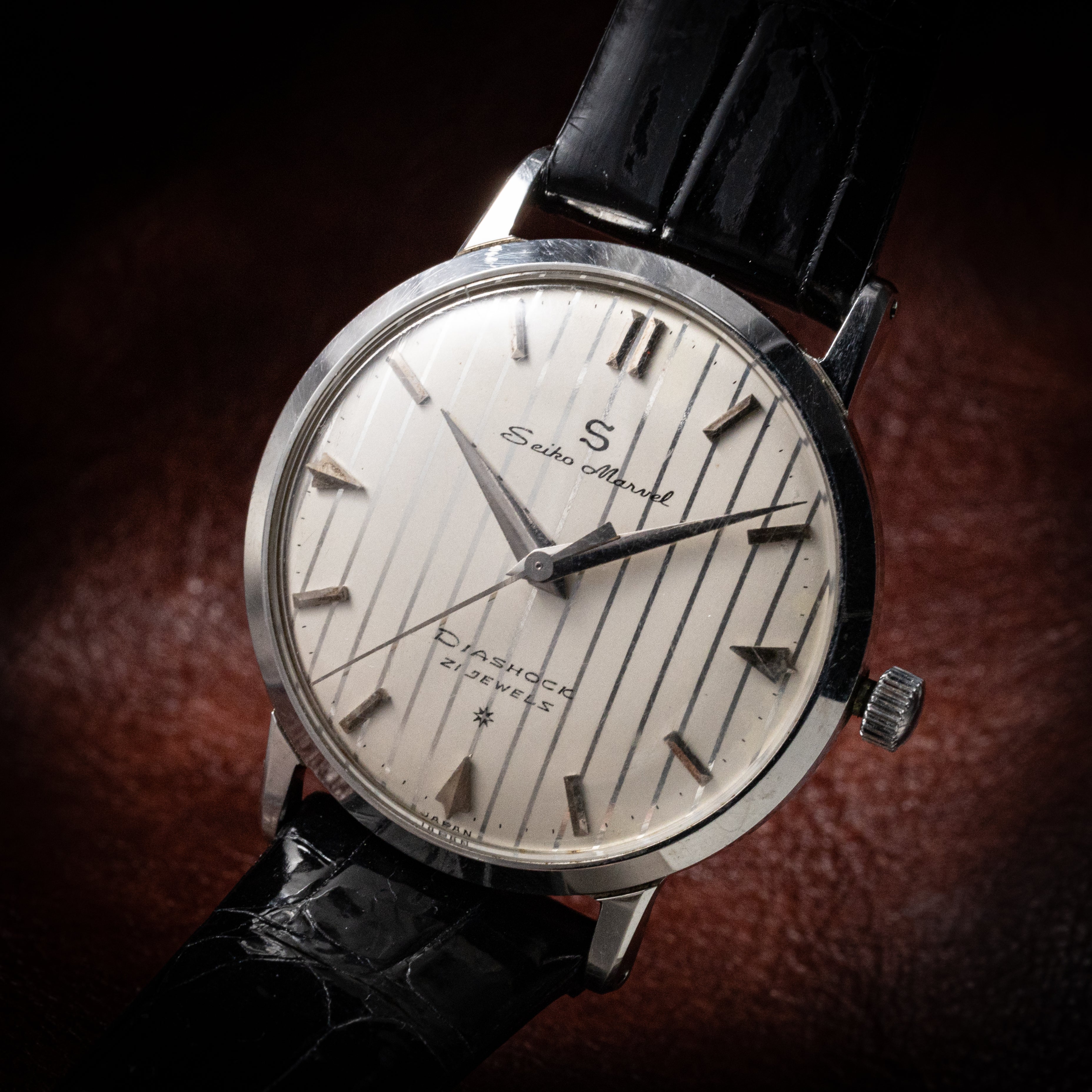 セイコー マーベル 1950年代製 タペストリー SDダイヤル 21石手巻き
