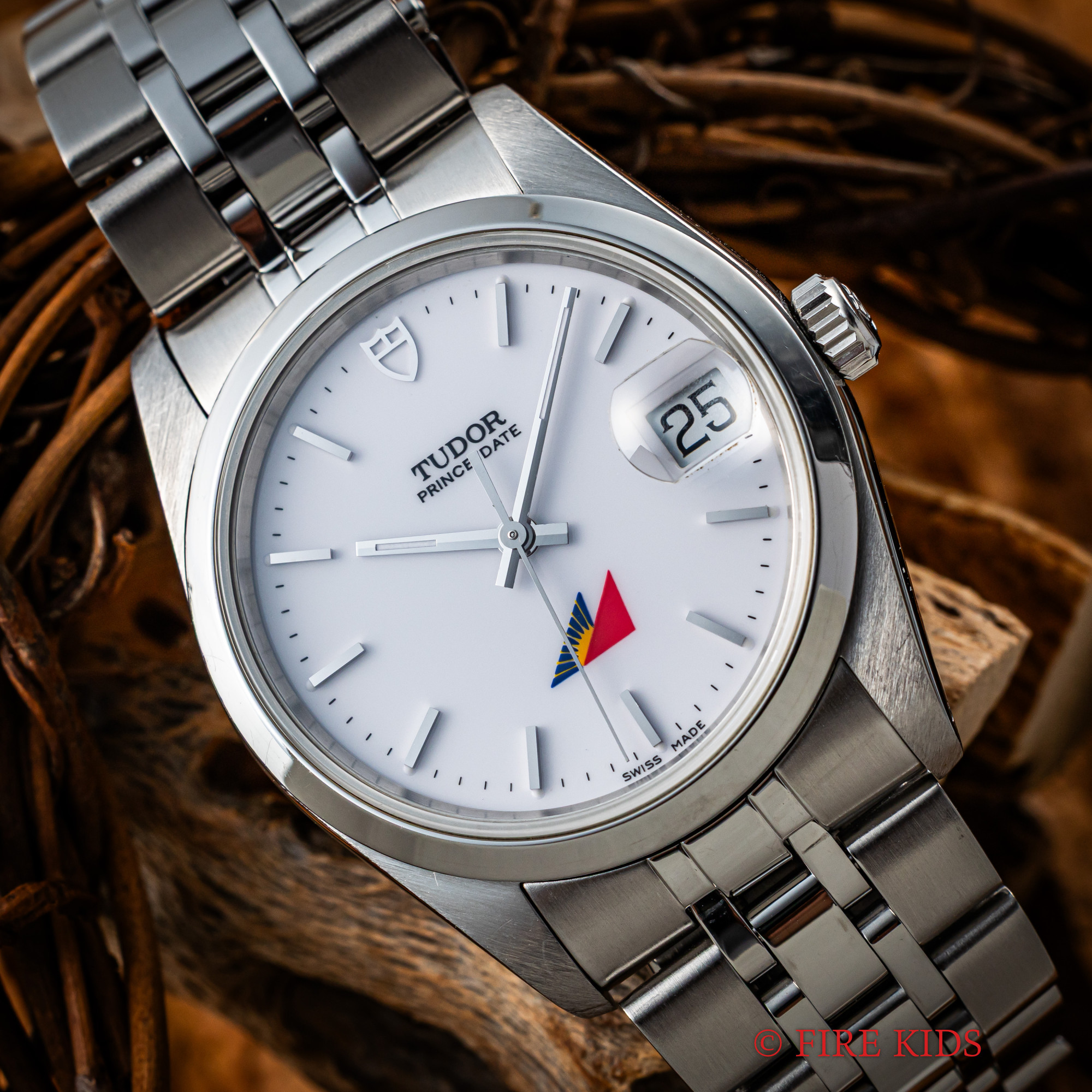 チューダー TUDOR プリンスデイト 2004年製 Ref.74000N フィリピンエアライン 自動巻き 純正ステンレスブレス付