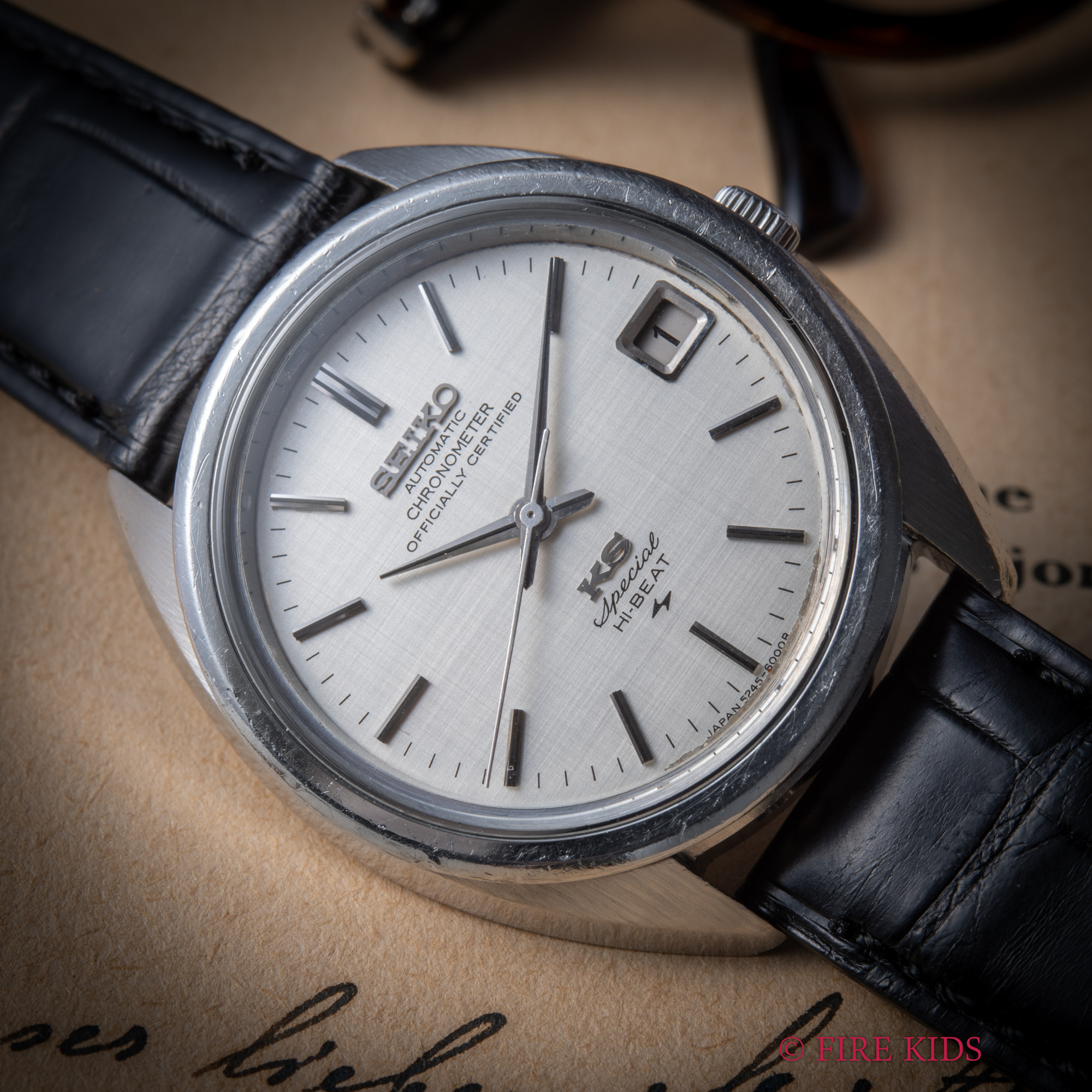 セイコー SEIKO キングセイコー52KS 1971年製 Ref.5245-6000 クロノメーター 自動巻 ワンピースケース