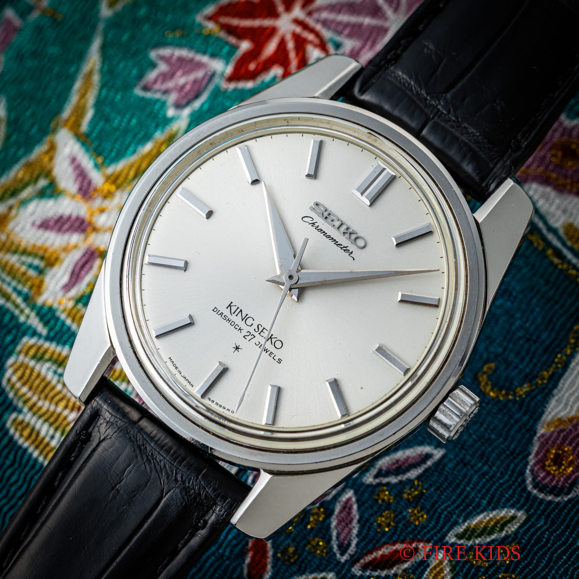 キングセイコー KING SEIKO 44KS筆記体クロノメーター 1964年製 ロービート手巻き 獅子メダル 鎌形ハック Ref.49999