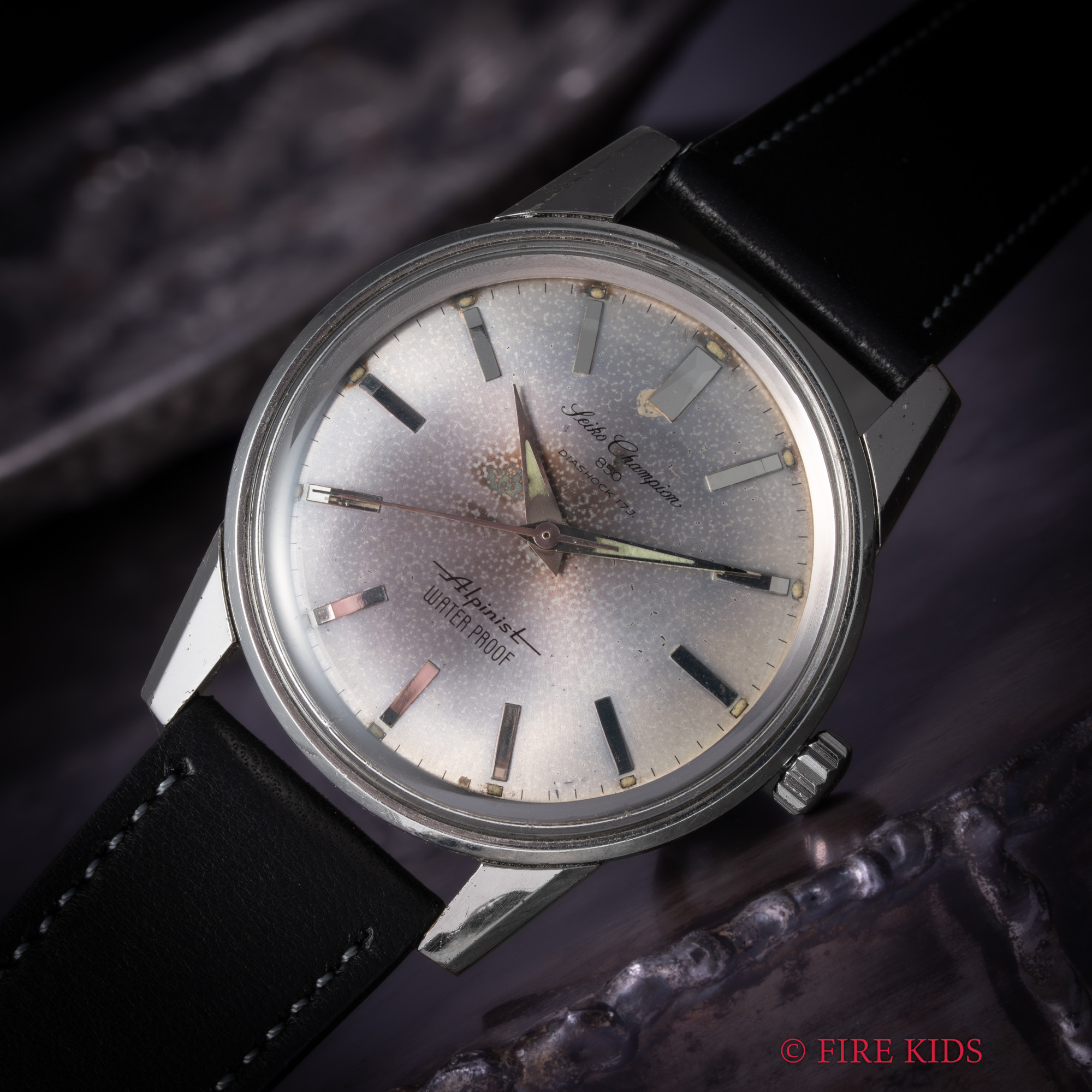 セイコー SEIKO チャンピオン850 1964年製 アルピニスト Ref.858990 パティーナ 手巻き