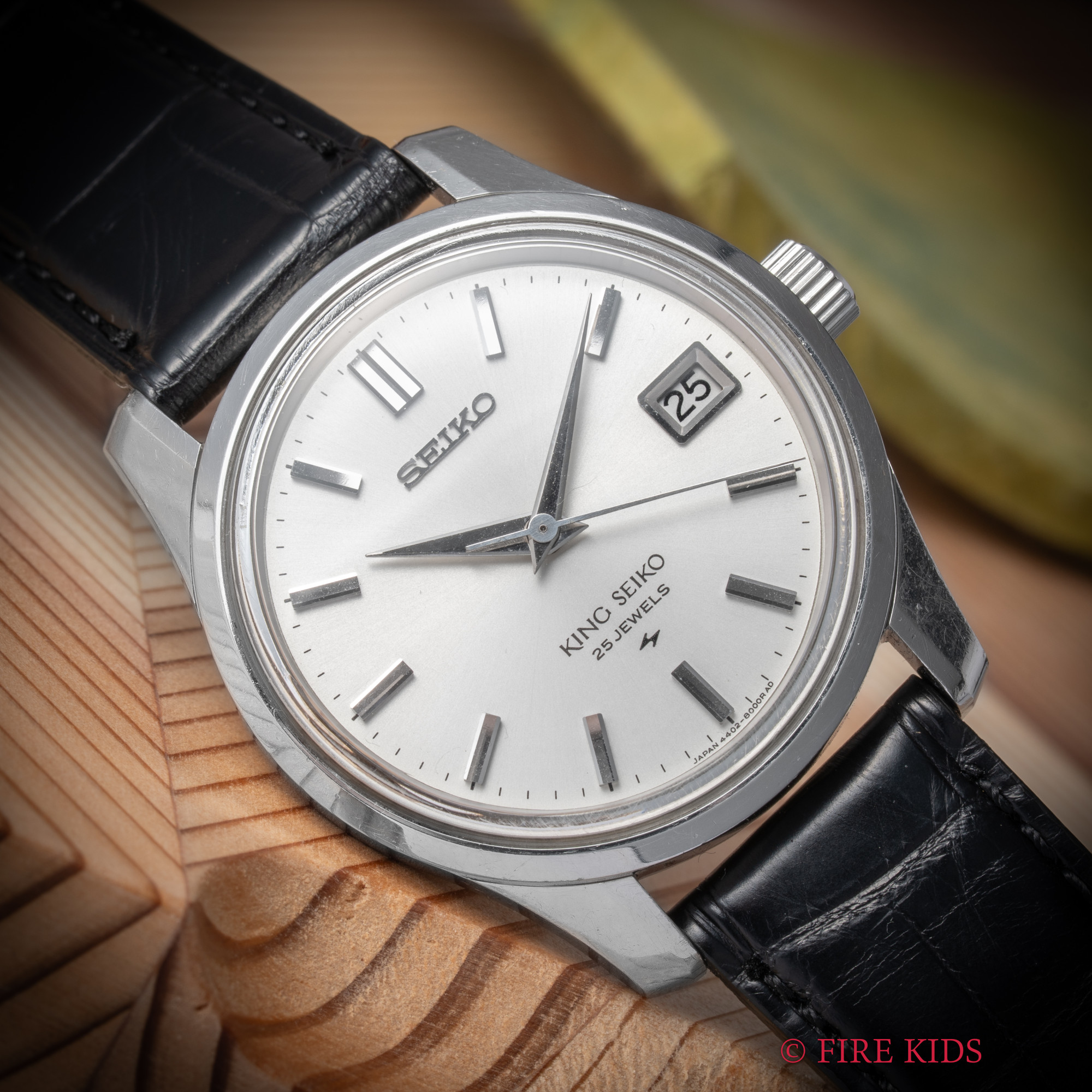 セイコー SEIKO 44KS 1968年製 シルバー文字盤 Ref.4402-8000 手巻き Cal.4402A セイコー亀戸メダリオン ハック機能付き