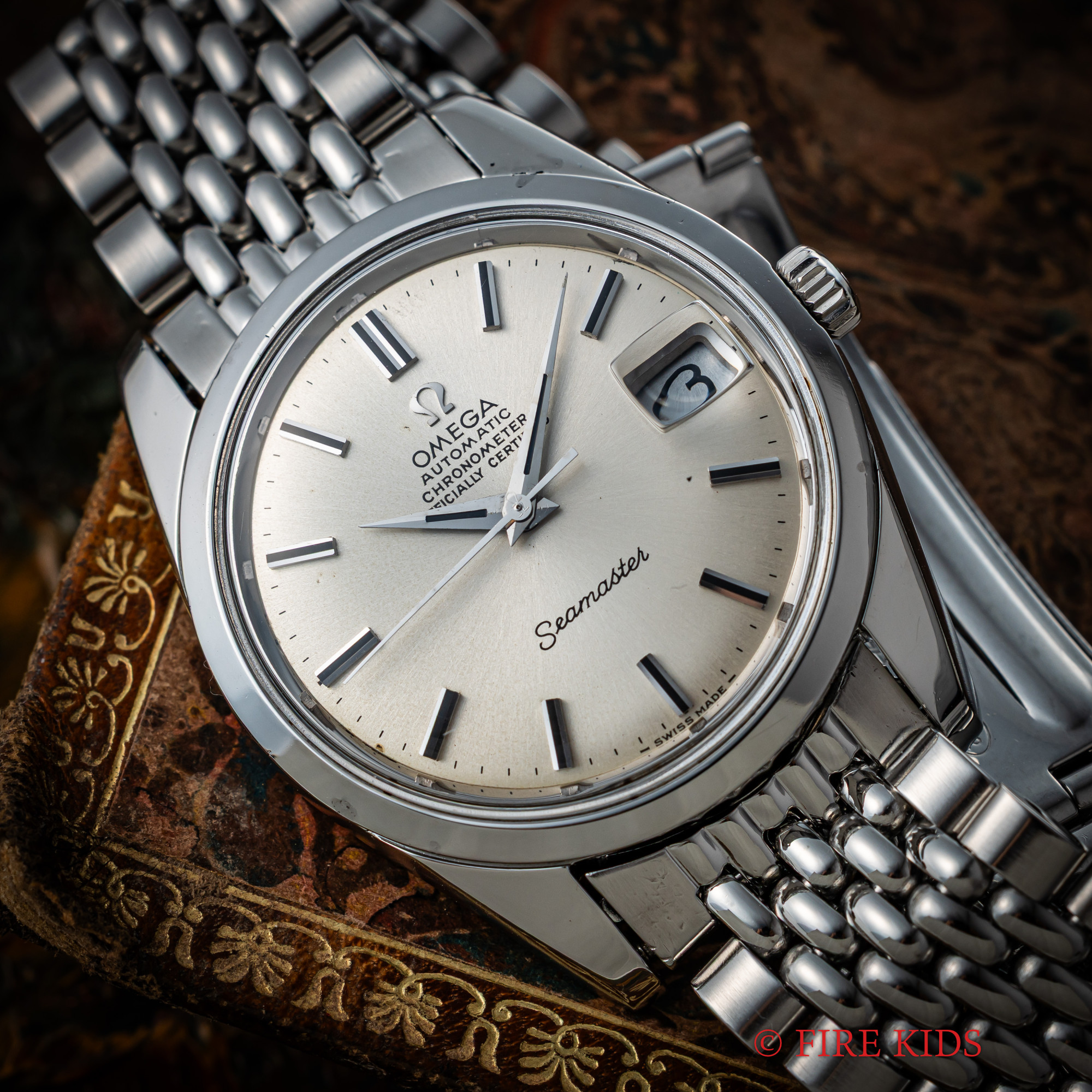 オメガ OMEGA シーマスター クロノメーター 1969年製 Ref.166.010 Cal.564 自動巻き 純正ブレス