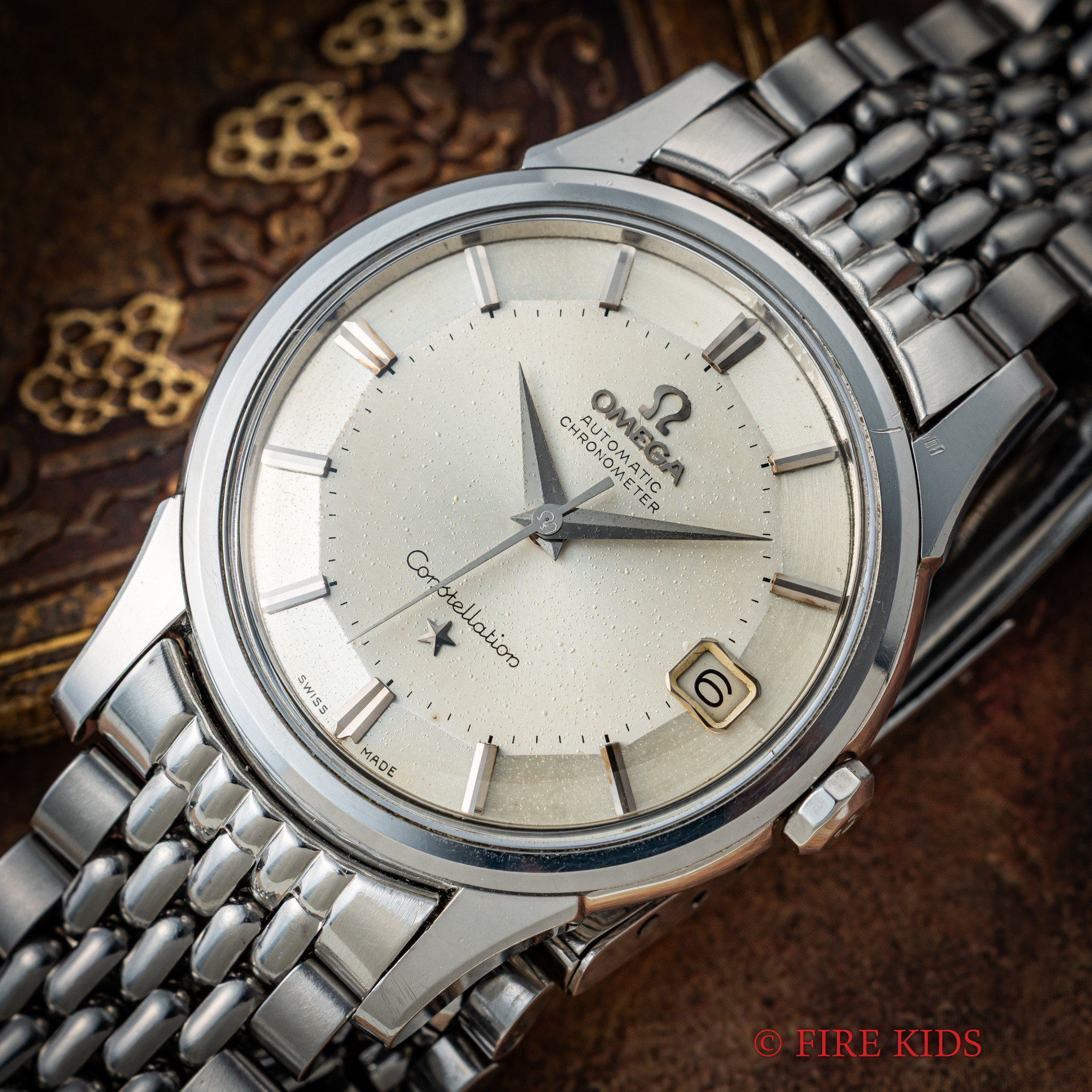 オメガ OMEGA コンステレーション 12角 1962年製 Ref.1439361SC 自動巻き 純正ブレス