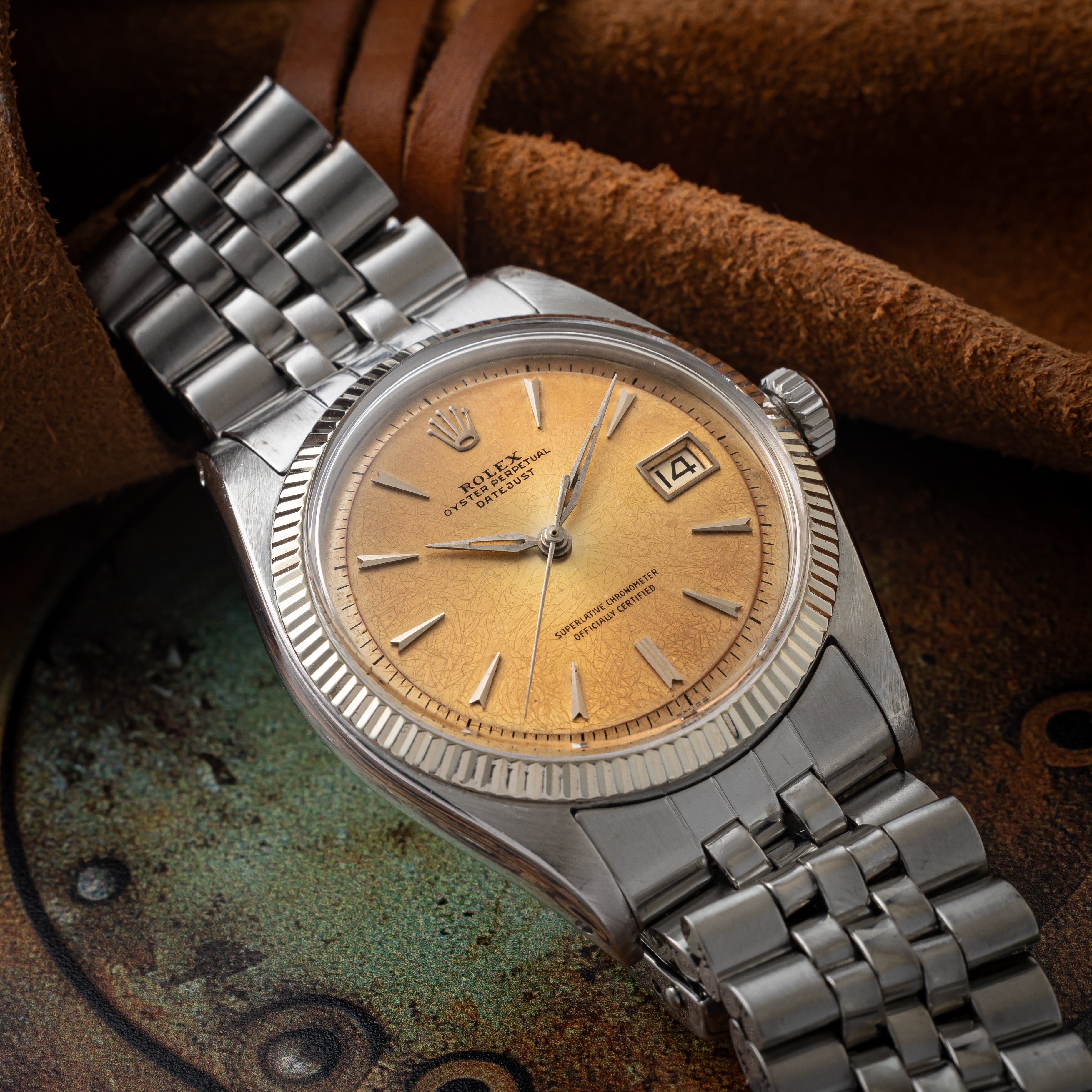 ロレックス デイトジャスト Ref.6605 1959年製 剣針