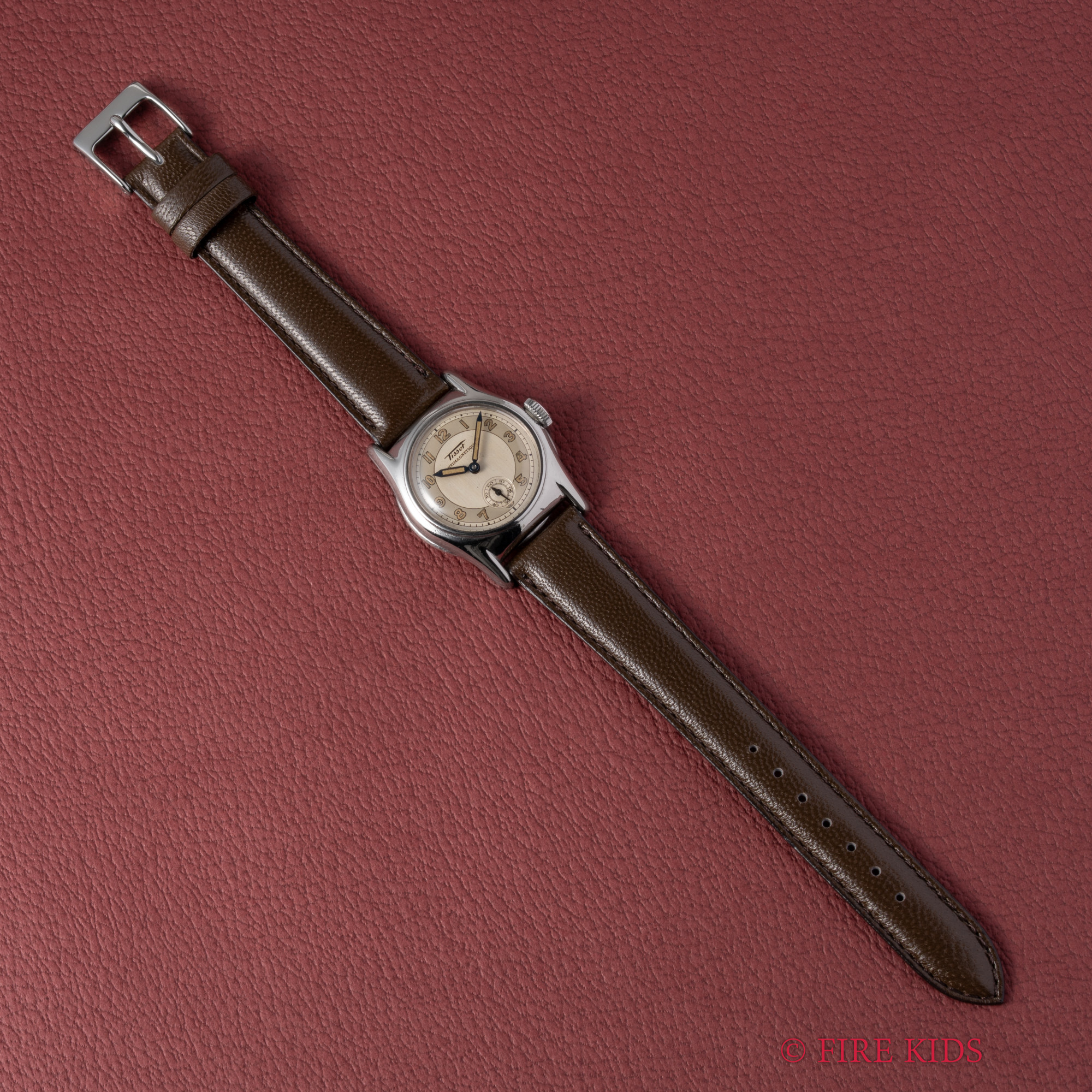FIREKIDS｜ファイアーキッズ / ティソ TISSOT 1940年代 初期防水ケース